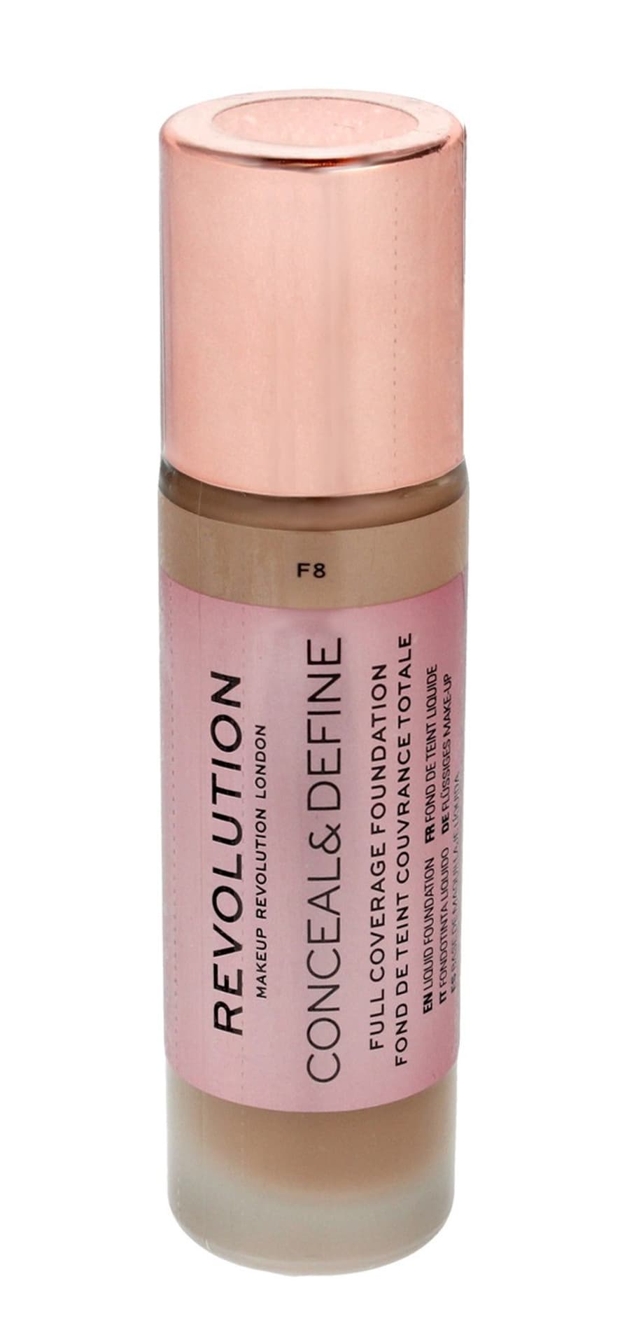 

REVOLUTION Conceal and Define Foundation F8&