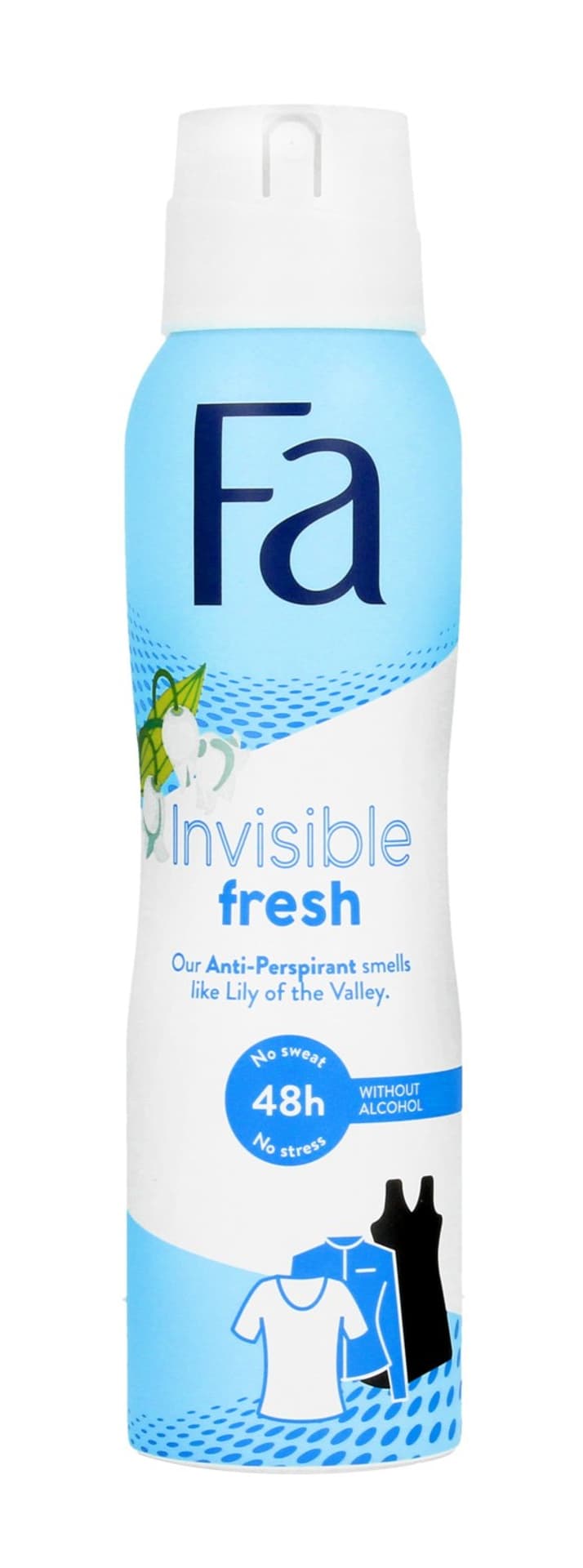

Fa Invisible Fresh 48H Dezodorant spray Lily Of The Valley 150ml