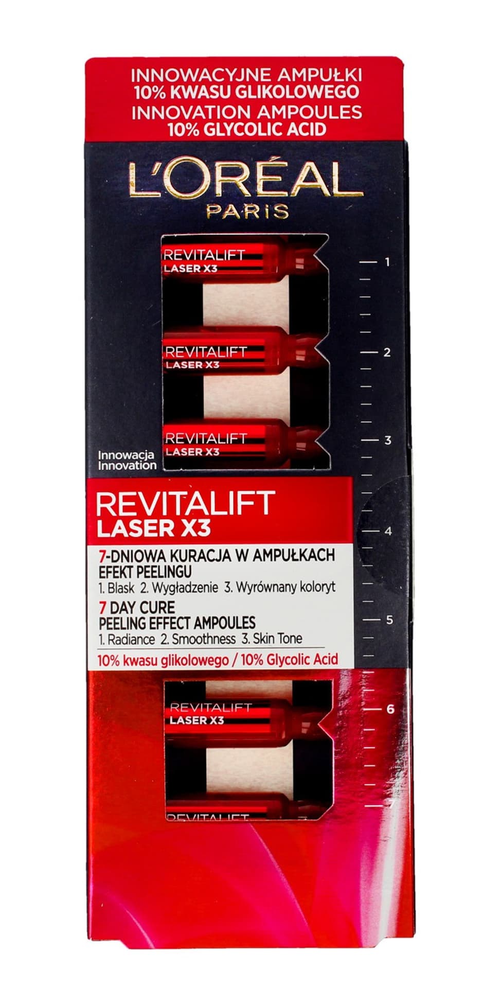 

Loreal REVITALIFT LASER X3 7-dniowa Kuracja w ampułkach 1op.-7x1ml