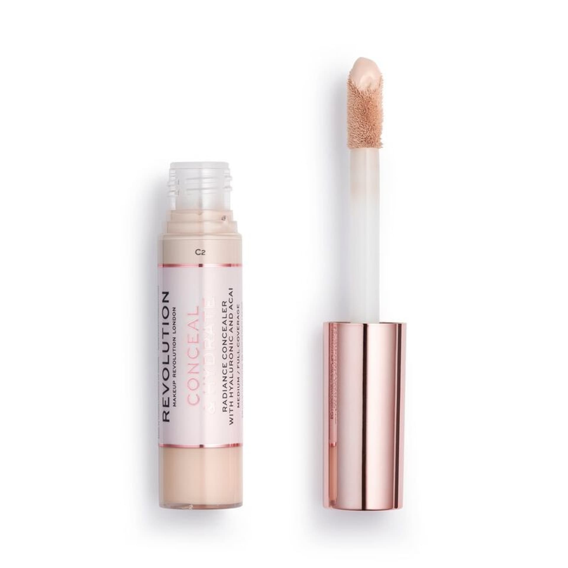 

Makeup Revolution Conceal & Hydrate Concealer Korektor w płynie C2 1szt
