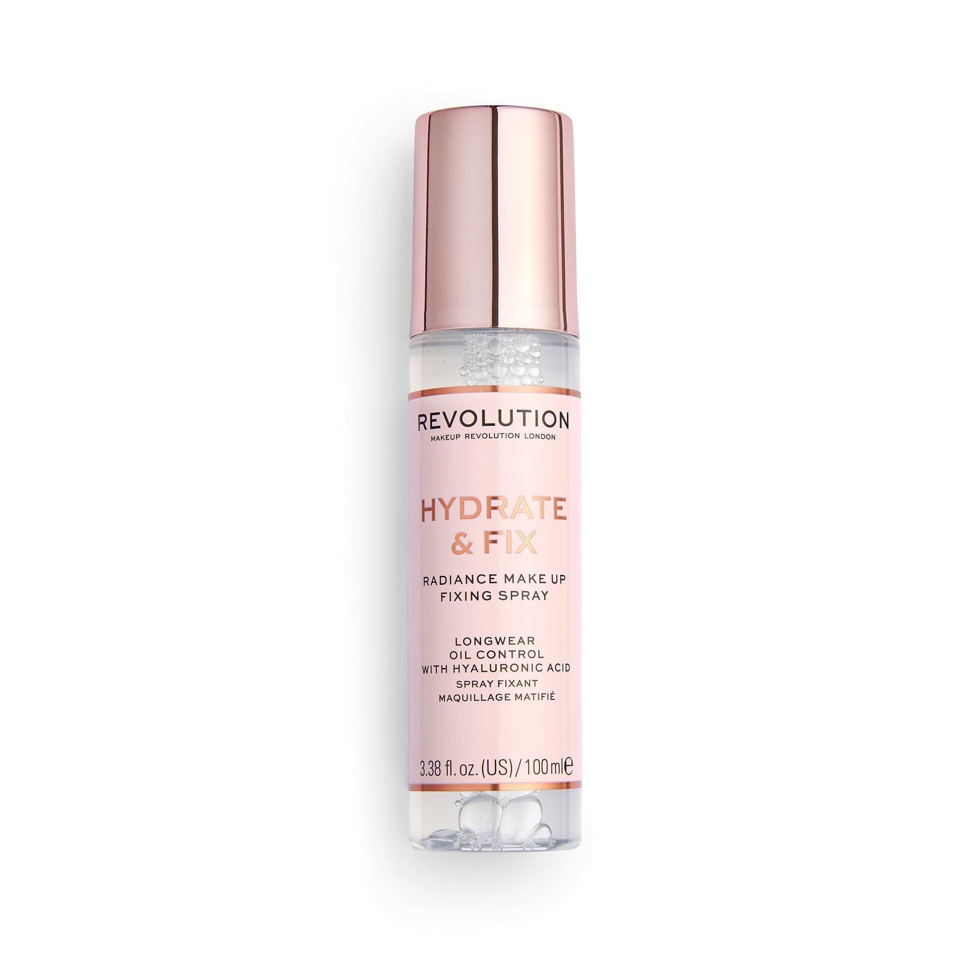 

Makeup Revolution Spray nawilżający i utrwalający makijaż Hydrate & Fix Fixing Spray 100 ml