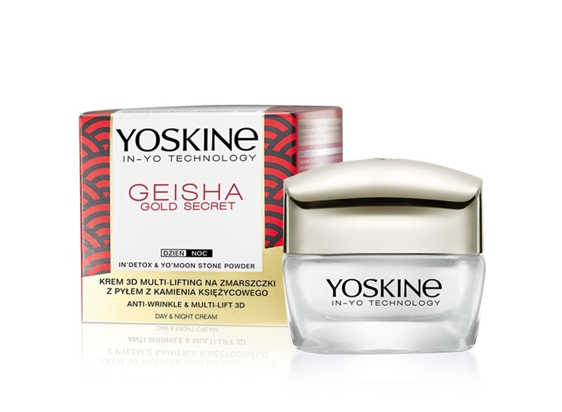 

Yoskine Geisha Gold Secret Krem 3D multi-lifting na zmarszczki na dzień i noc 50ml