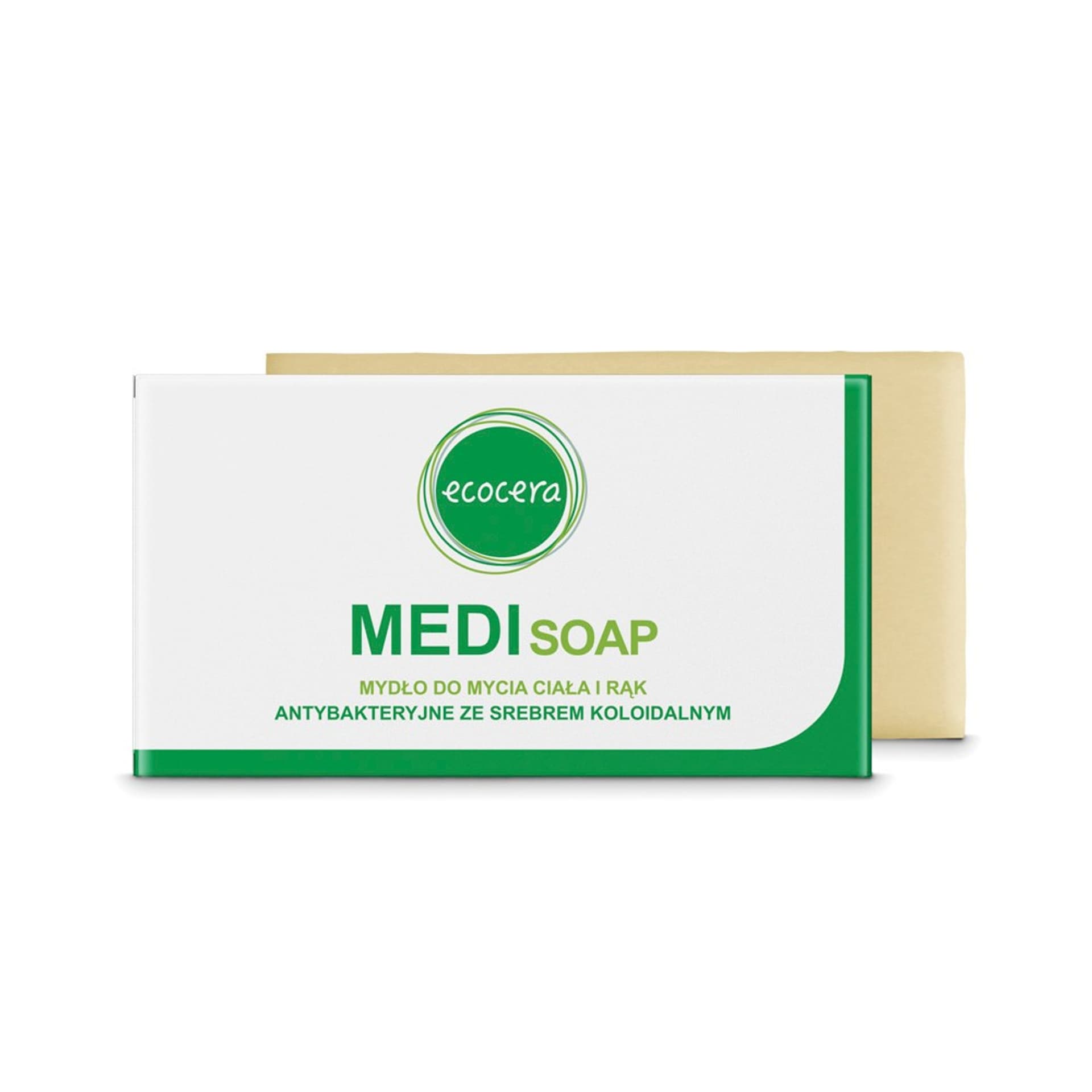 

Ecocera Medi Mydło w kostce antybakteryjne ze srebrem koloidalnym 100g
