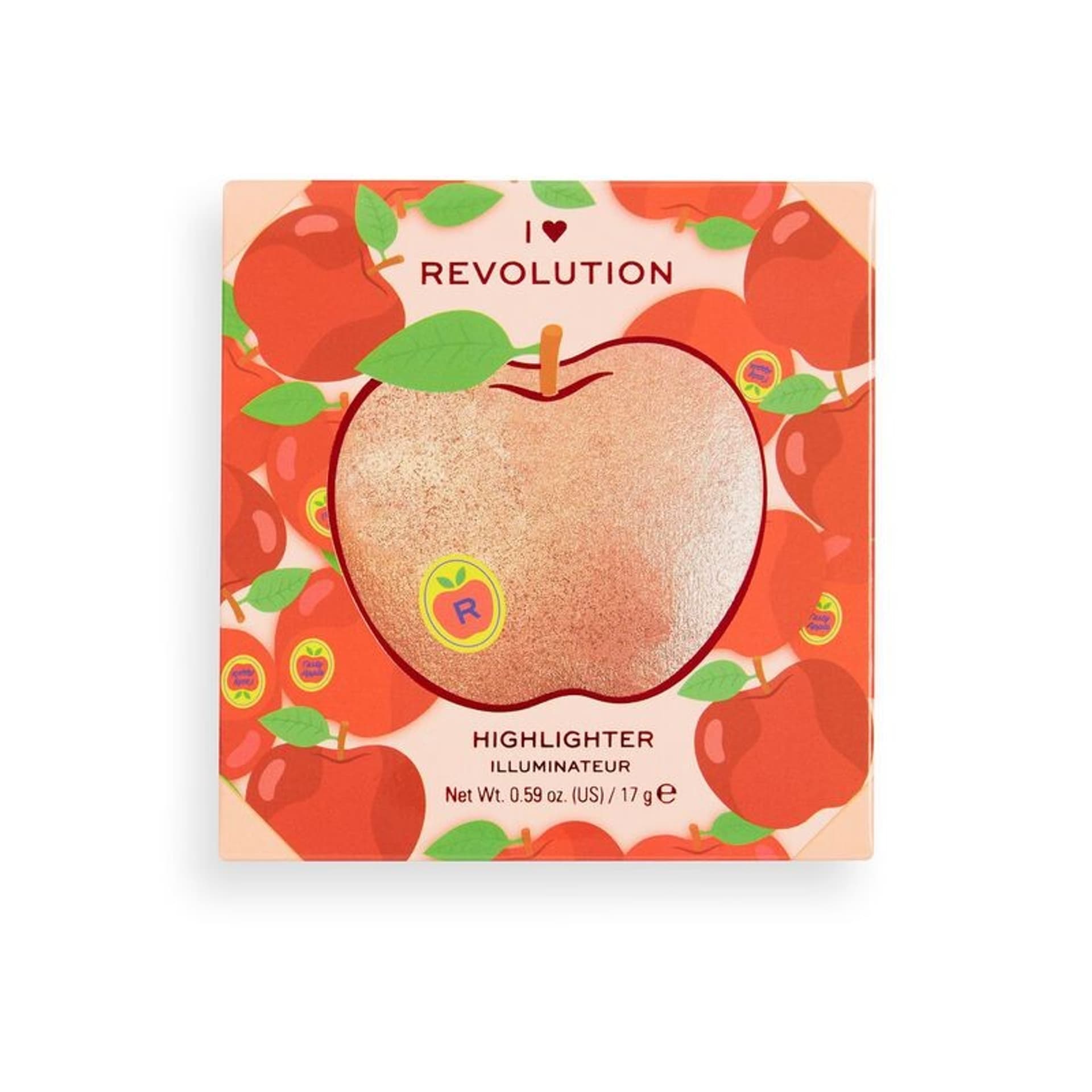 

Makeup RevolutionTasty 3D Rozświetlacz do twarzy Apple 17g