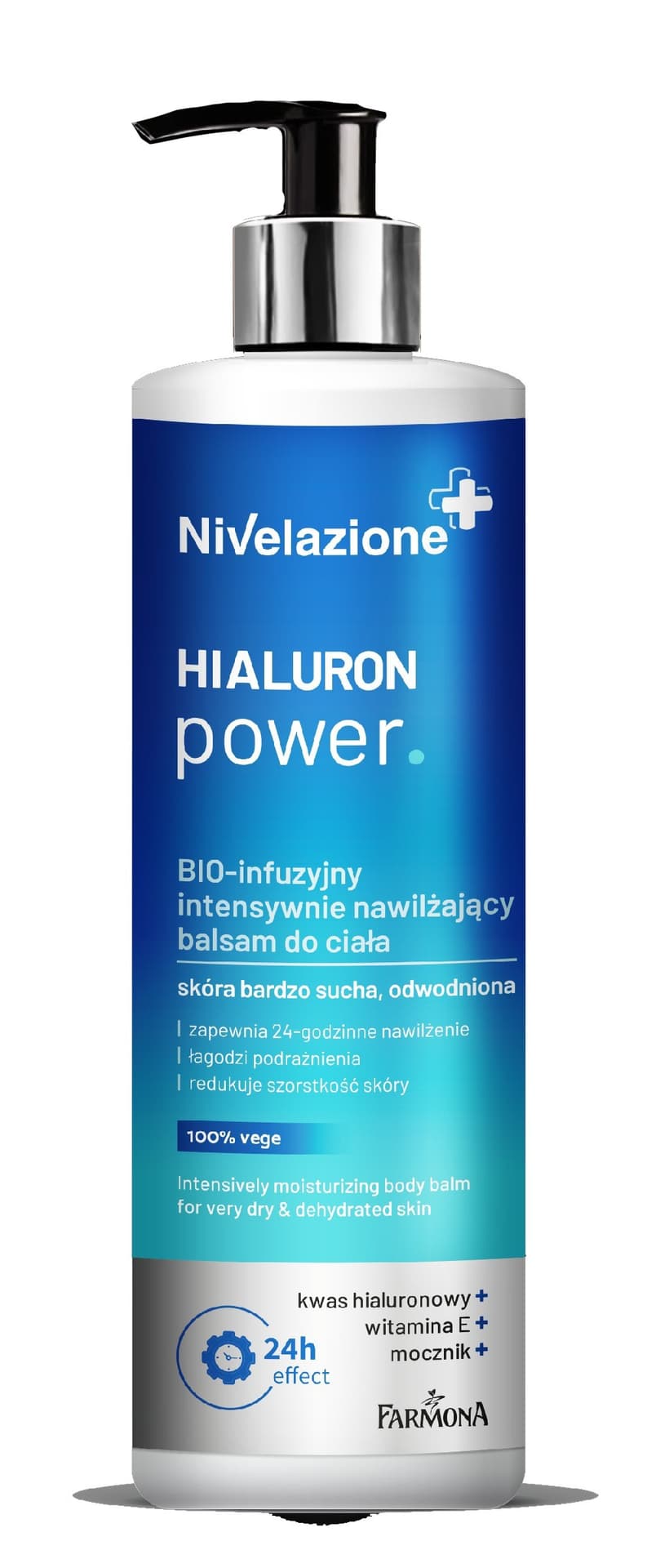 

Farmona Nivelazione BIO-infuzyjny intensywnie nawilżający balsam do ciała Hialuron Power 400ml