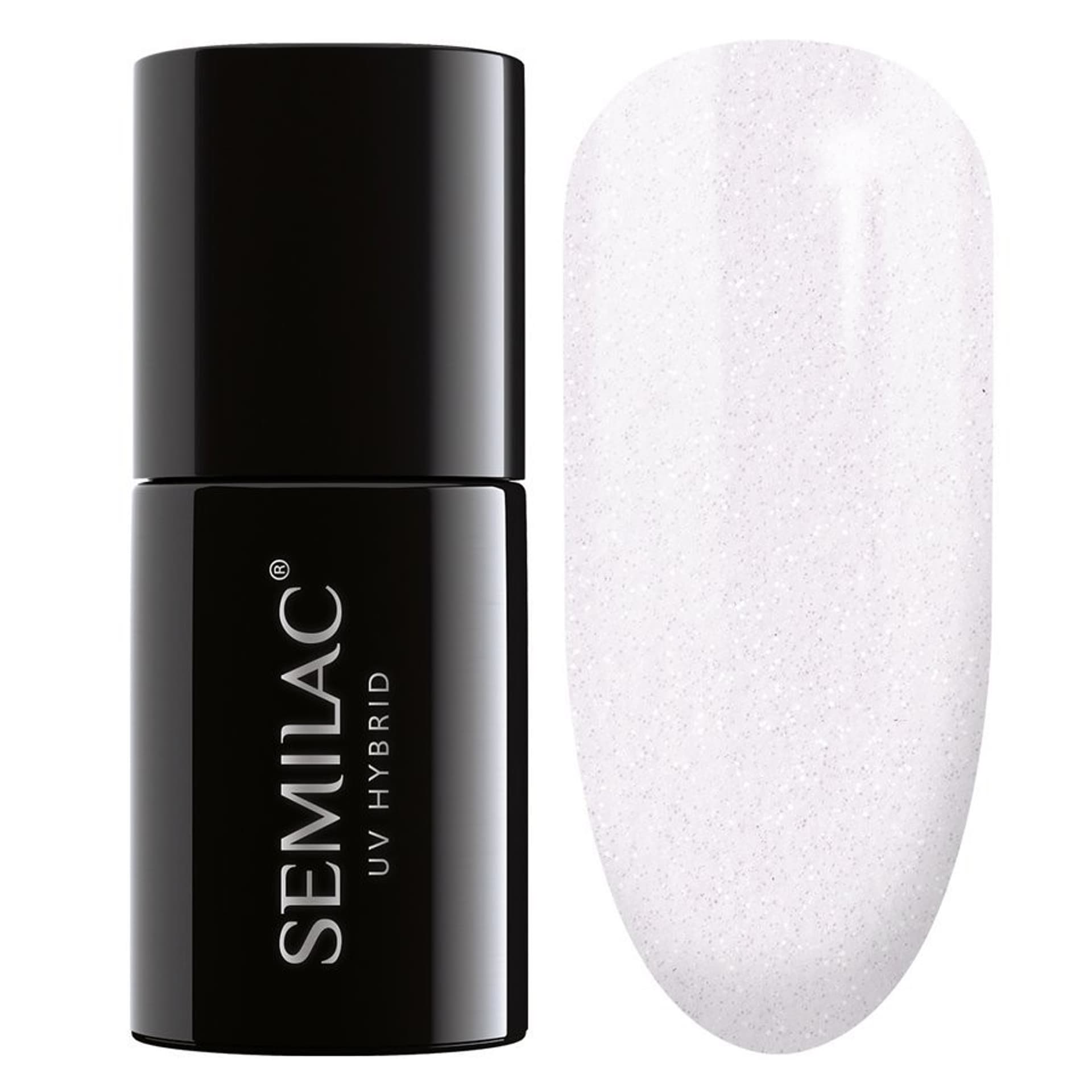 

SEMILAC Lakier hybrydowy 092 Shimmering White - TRANSPARENTNY - 7 ml