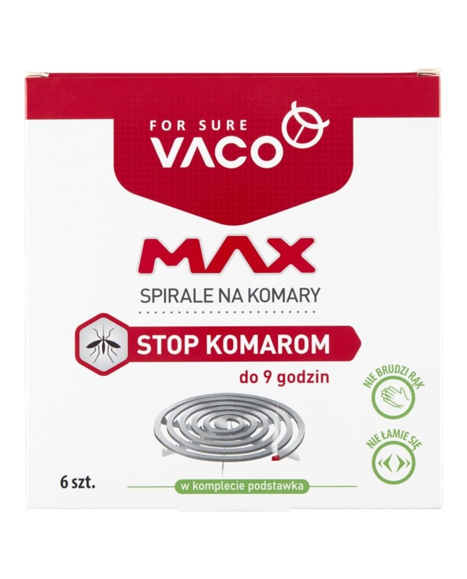 

VACO MAX Spirale na komary - Stop Komarom 1op.-6szt