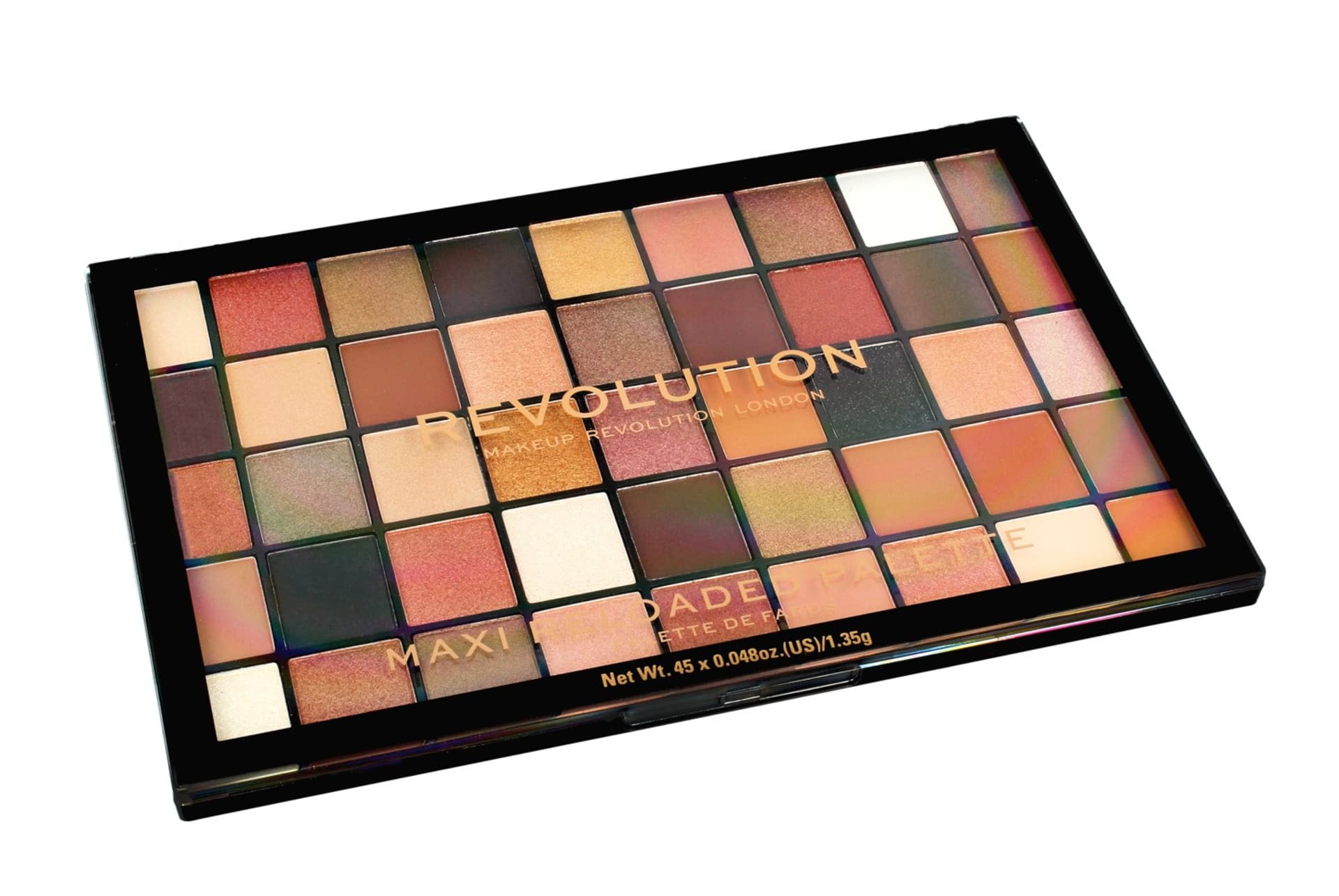 

Makeup Revolution Maxi Reloaded Palette (45)Paleta cieni do powiek Large It Up- 1 szt.
