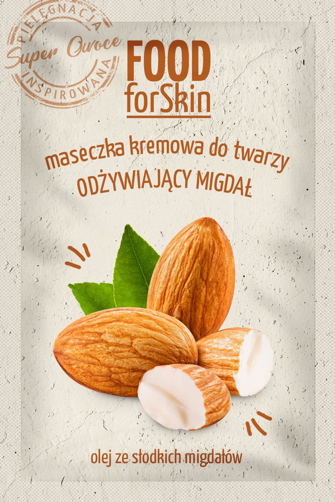 

Marion Food for Skin Maseczka kremowa do twarzy - odżywiający Migdał 6ml
