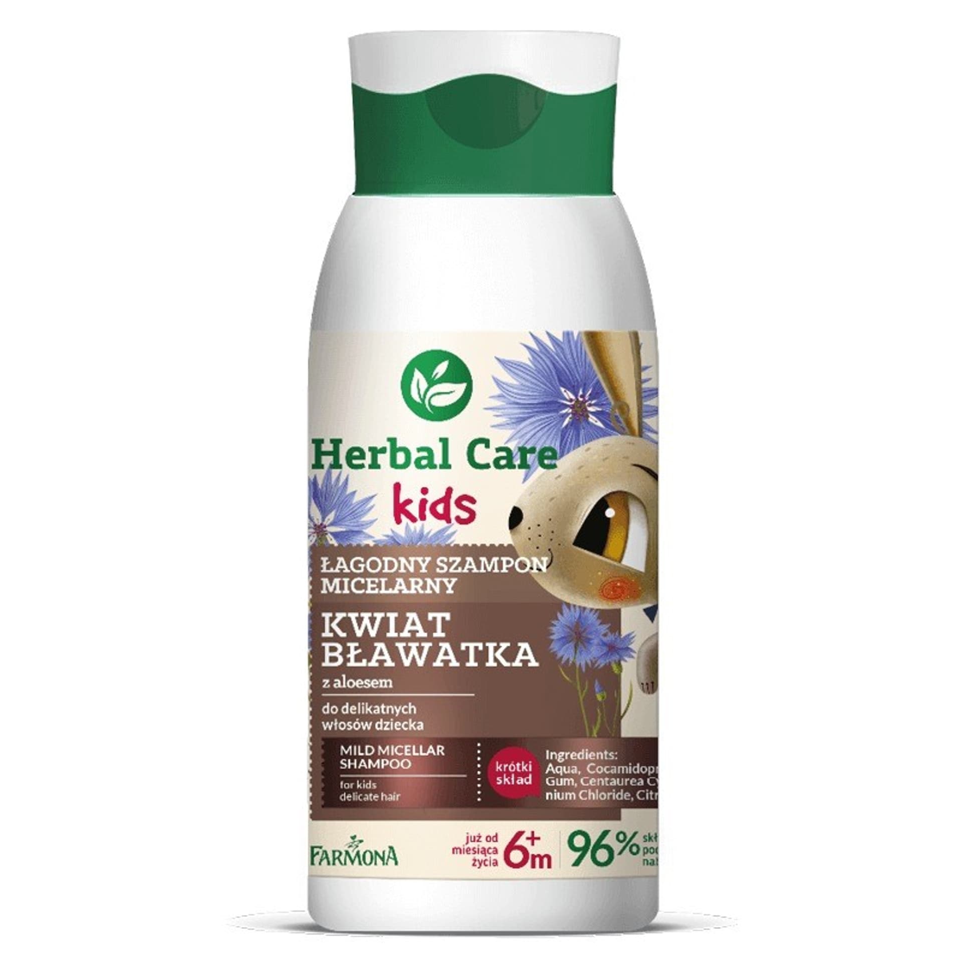 

Farmona Herbal Care Kids Łagodny Szampon micelarny dla dzieci Kwiat Bławatka 300ml