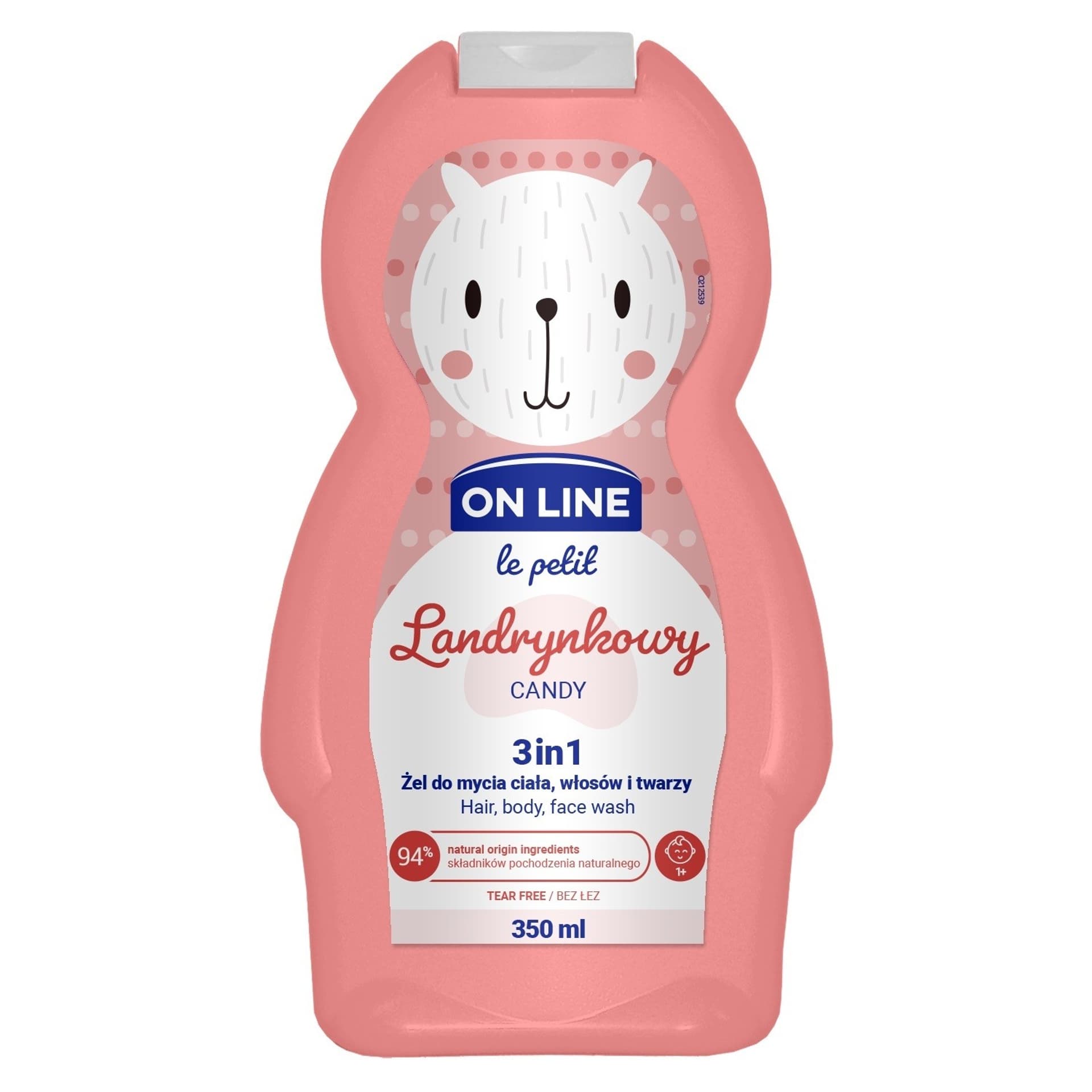 

On Line Kids Żel do mycia 3w1 Landrynkowy