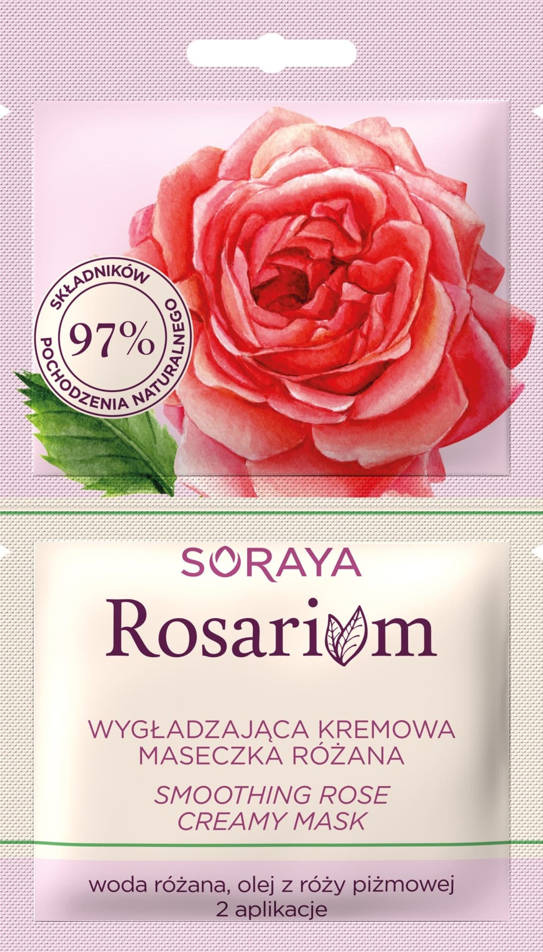 

SorayaROSARIUM Maseczka do twarzy sasz.