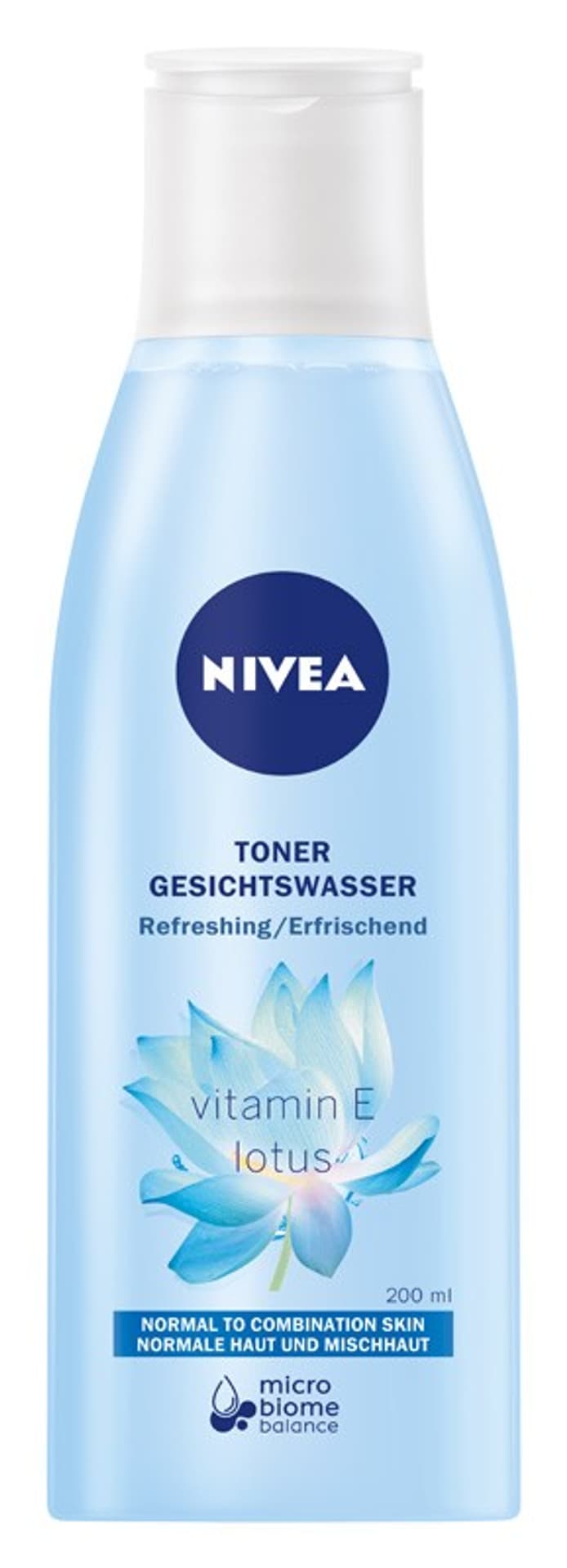 

Nivea Tonik odświeżający do twarzy Vitamin E & Lotus - cera normalna i mieszana 200ml