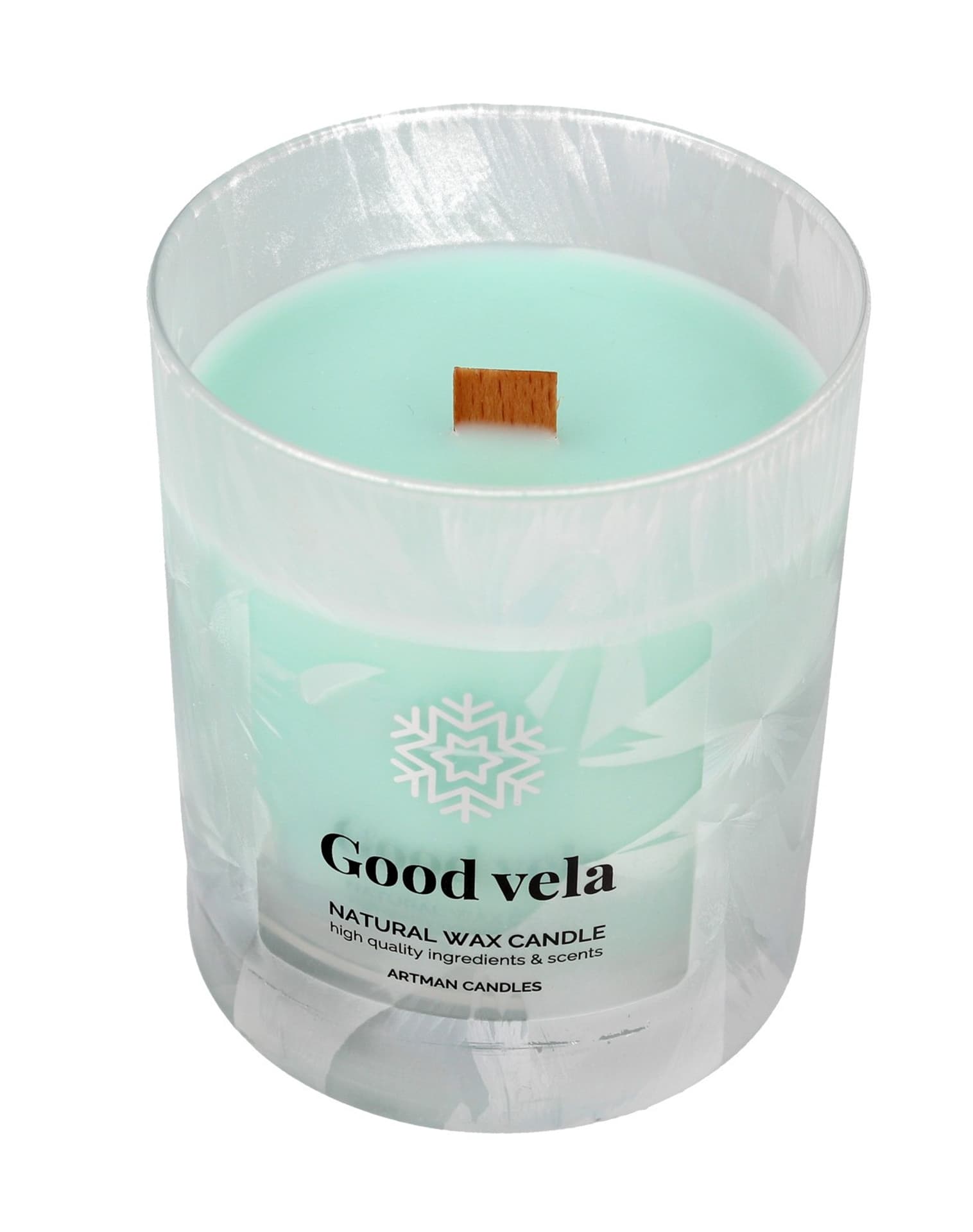 

Artman Boże Narodzenie Świeca zapachowa Organic Winter Good Vela z drewnianym knotem 1szt