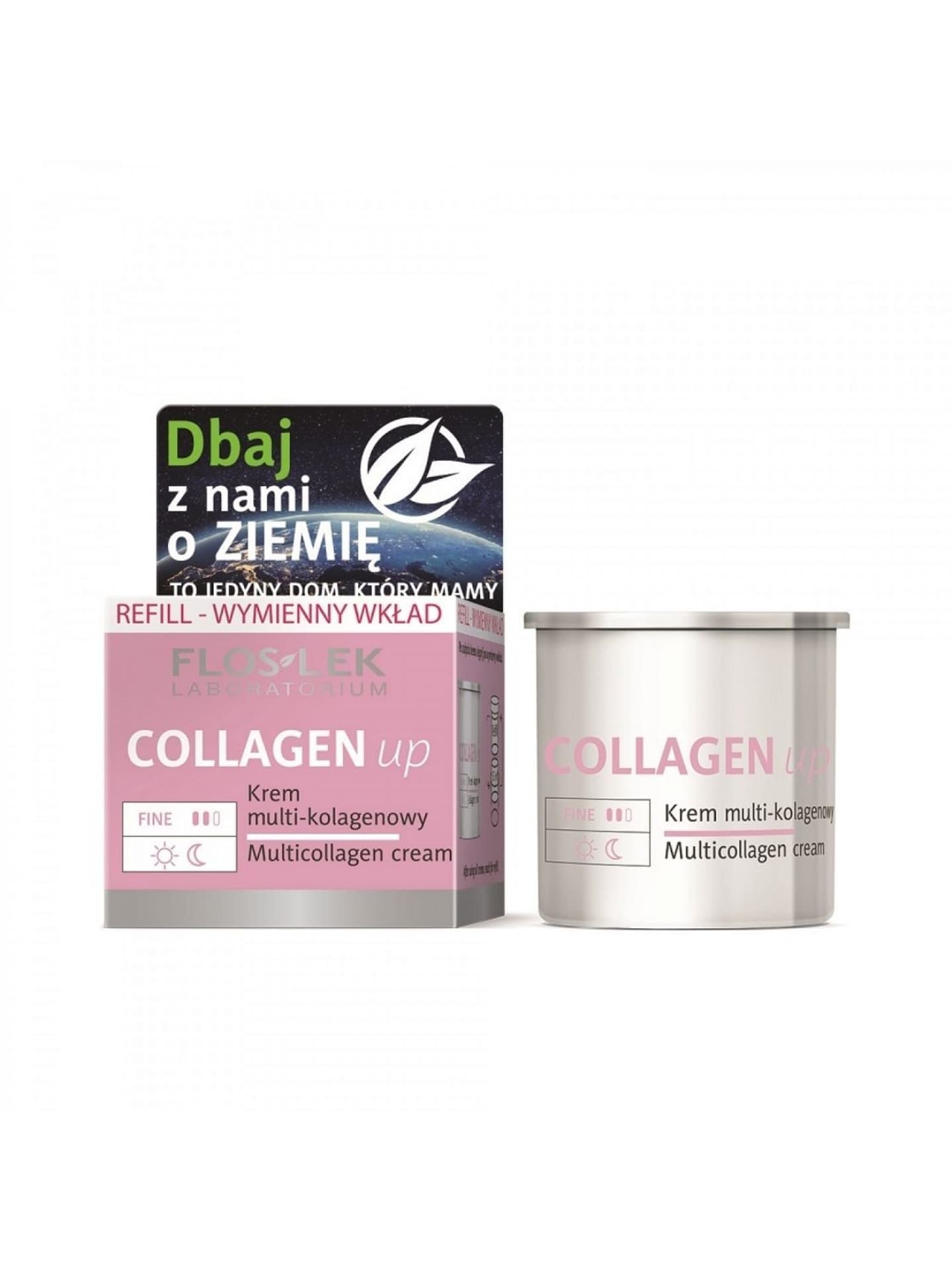 

Floslek Collagen Up Krem multi - kolagenowy na dzień i noc - wymienny wkład 50ml