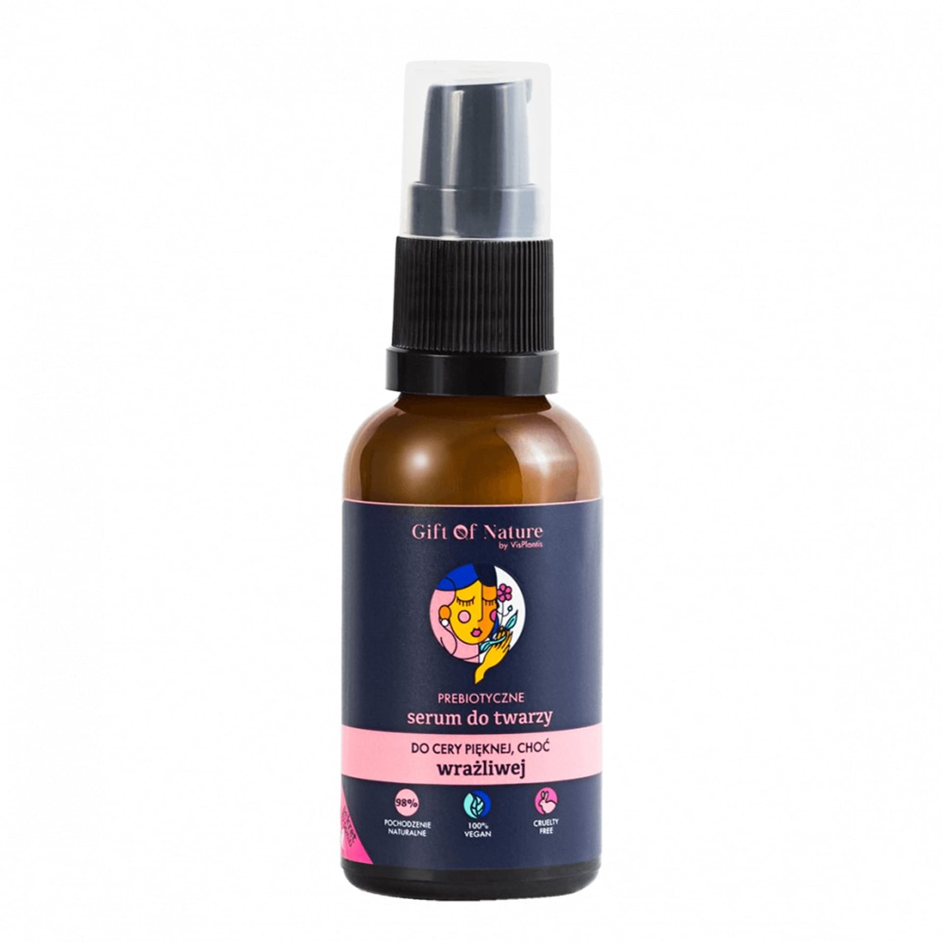 

Prebiotyczne serum do twarzy do cery wrażliwej, 30 ml