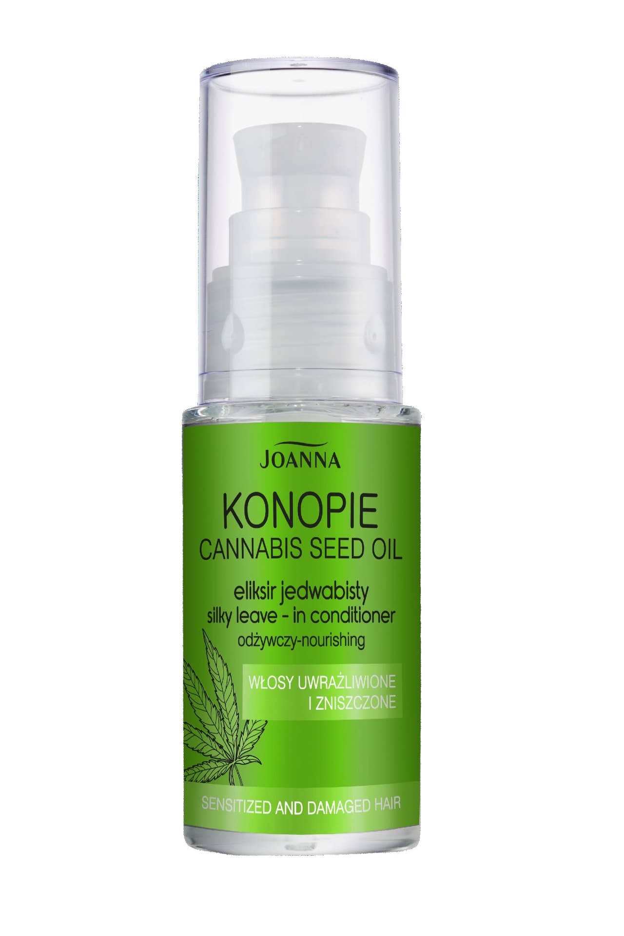

Joanna Konopie Eliksir jedwabisty odżywczy 30ml