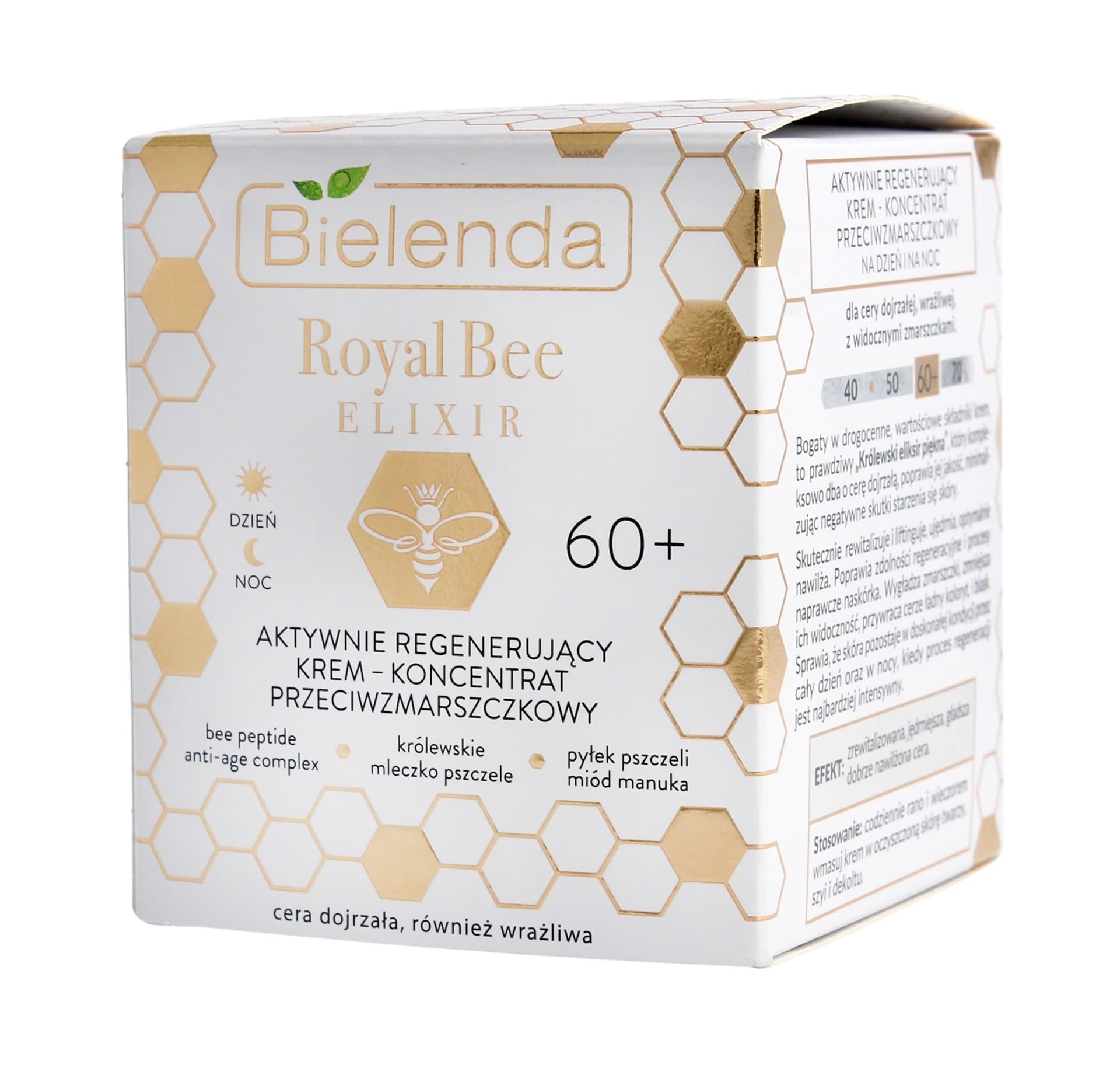 

Bielenda Royal Bee Elixir Krem przeciwzmarszczkowy60+