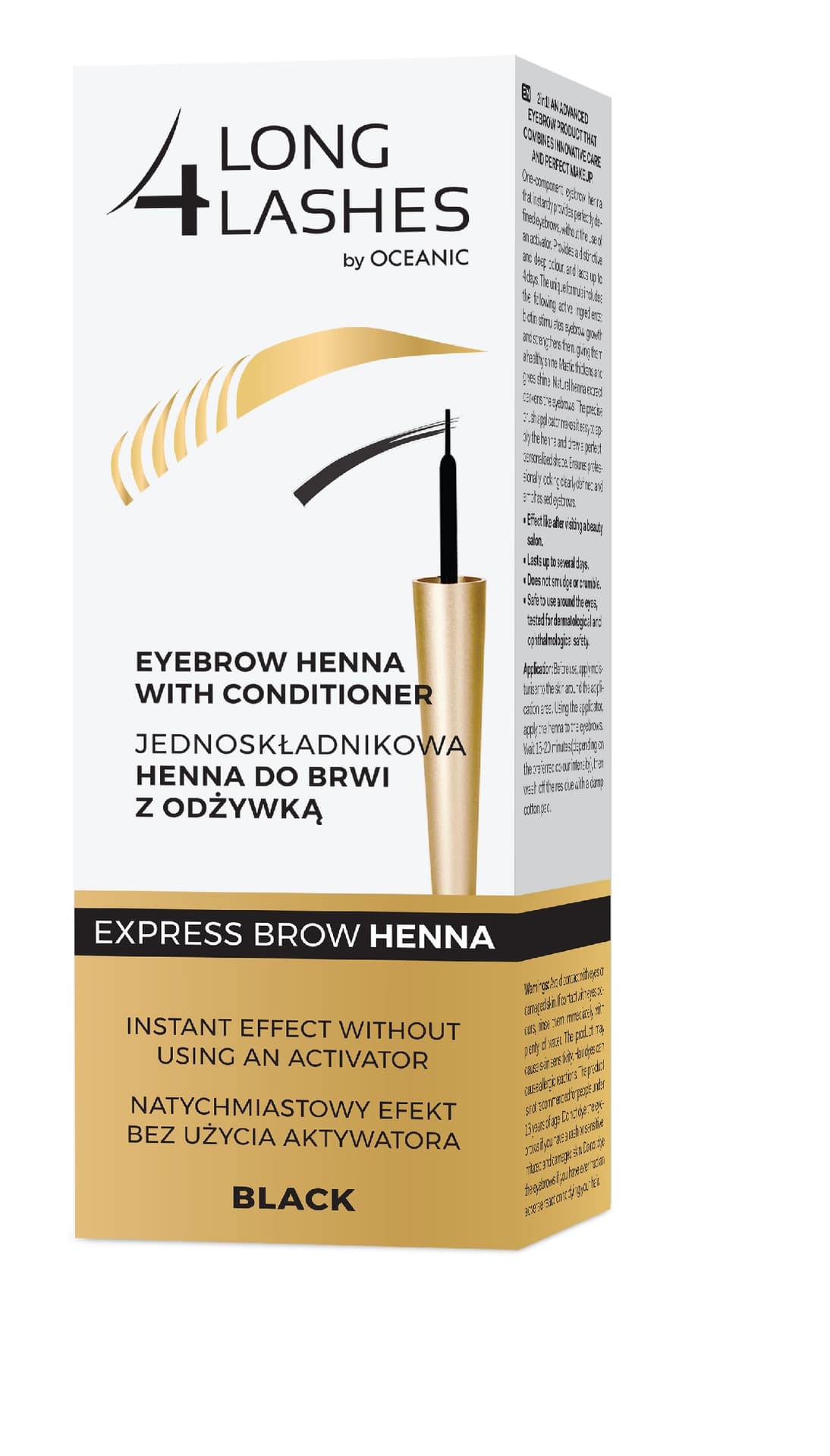

Long4Lashes Henna do brwi - Black