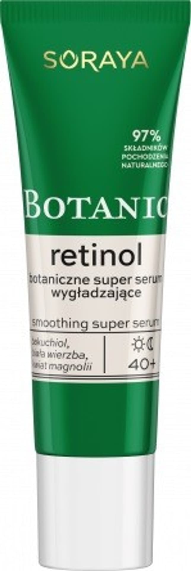 

Soraya Botanic Retinol 40+ Botaniczne Super Serum wygładzające 30ml