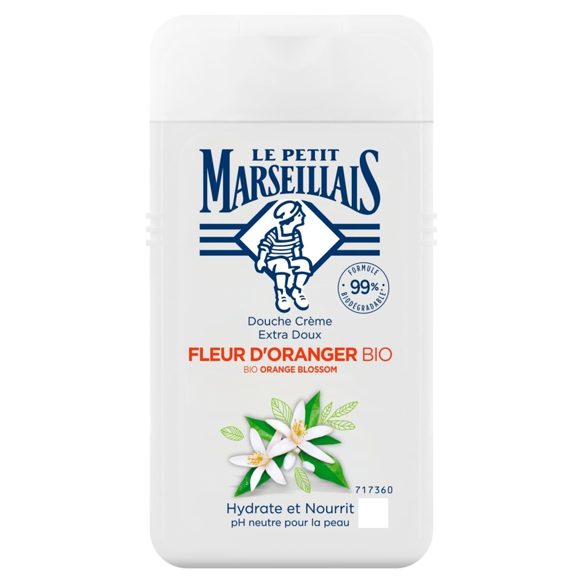 

Le Petit Marseillais Kremowy Żel pod prysznic BIO Kwiat Pomarańczy 250ml
