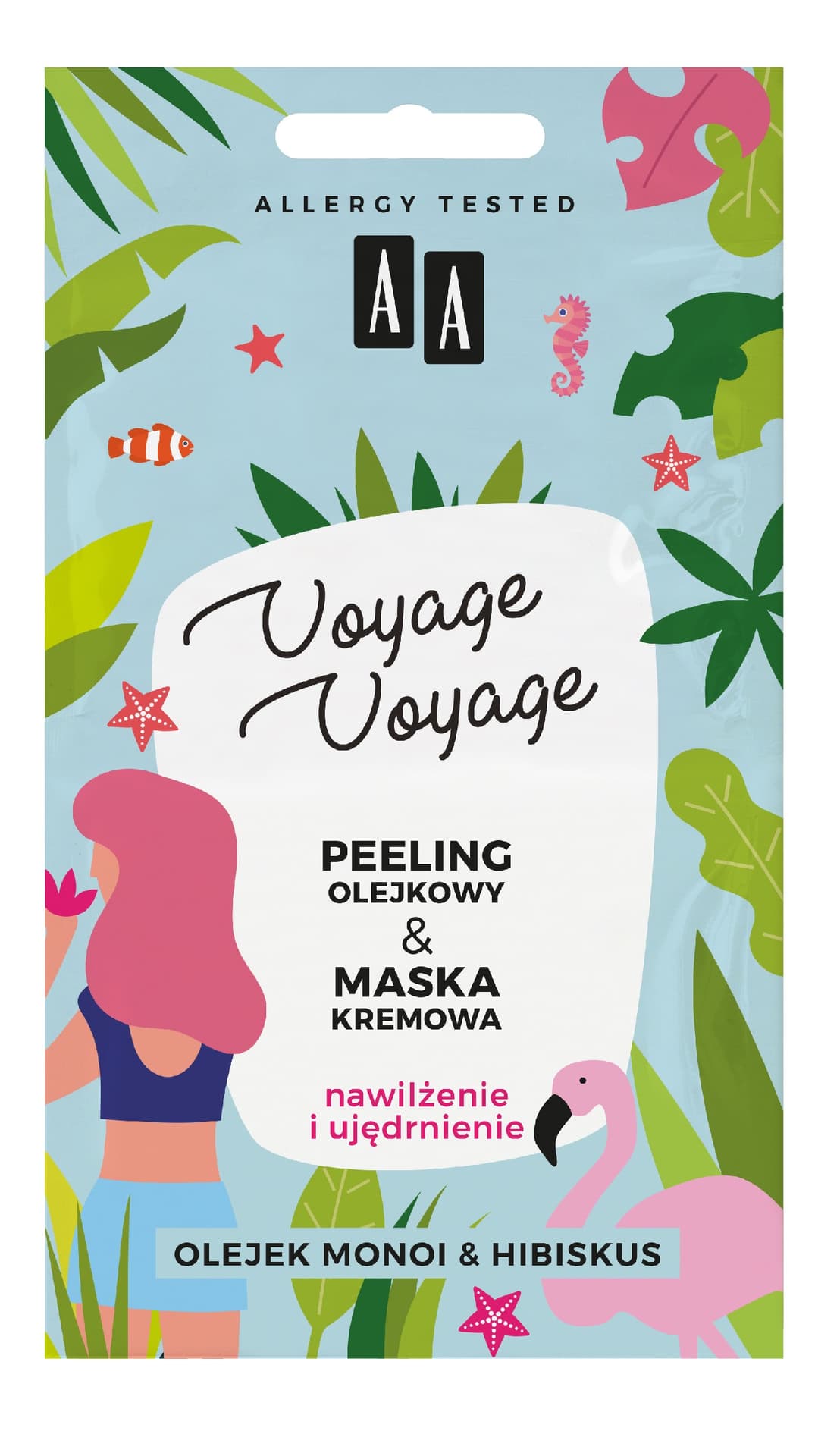 

AA*VOYAGE Peeling + maska 2x5ml Monoi & Hibiskus