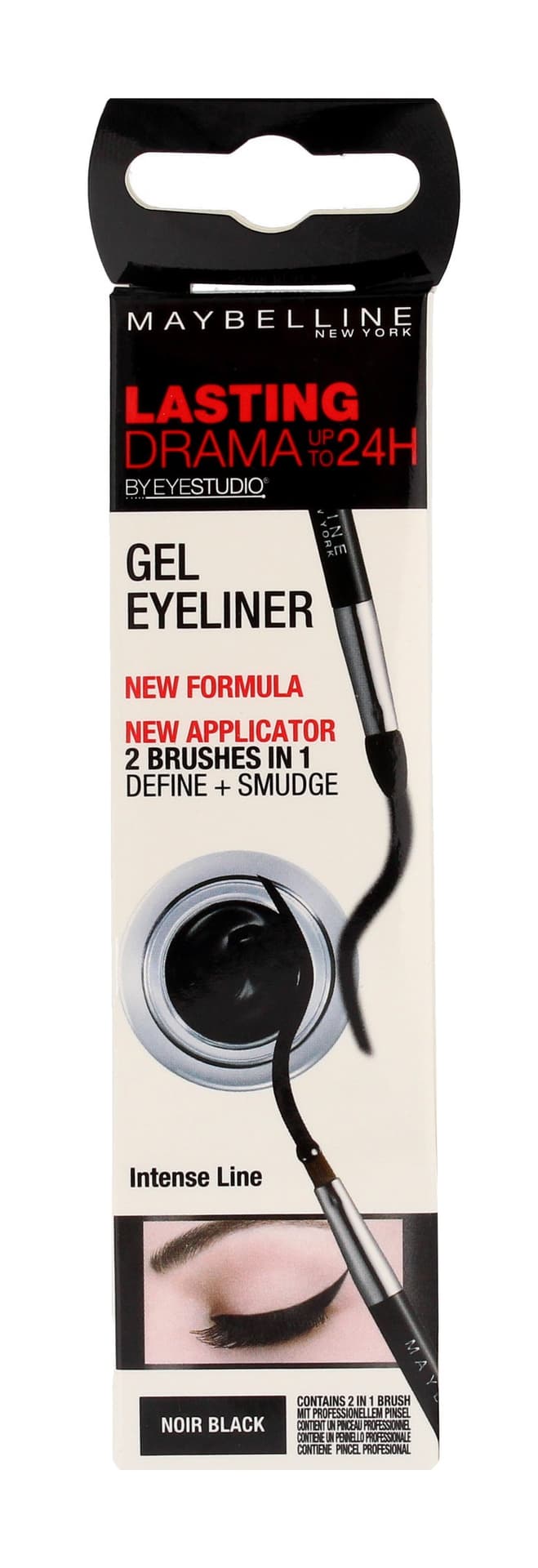 

Maybelline Eye Studio Eyeliner w żelu 24H Lasting Drama 01 intense black 1szt