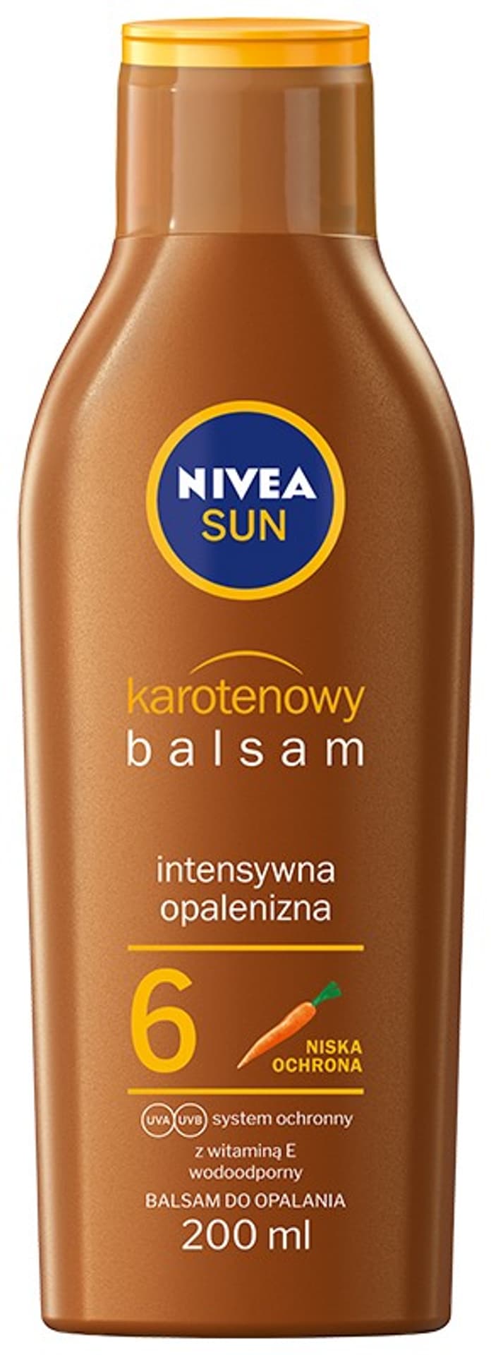 

Nivea Sun karotenowy balsam do opalania SPF6 200ml