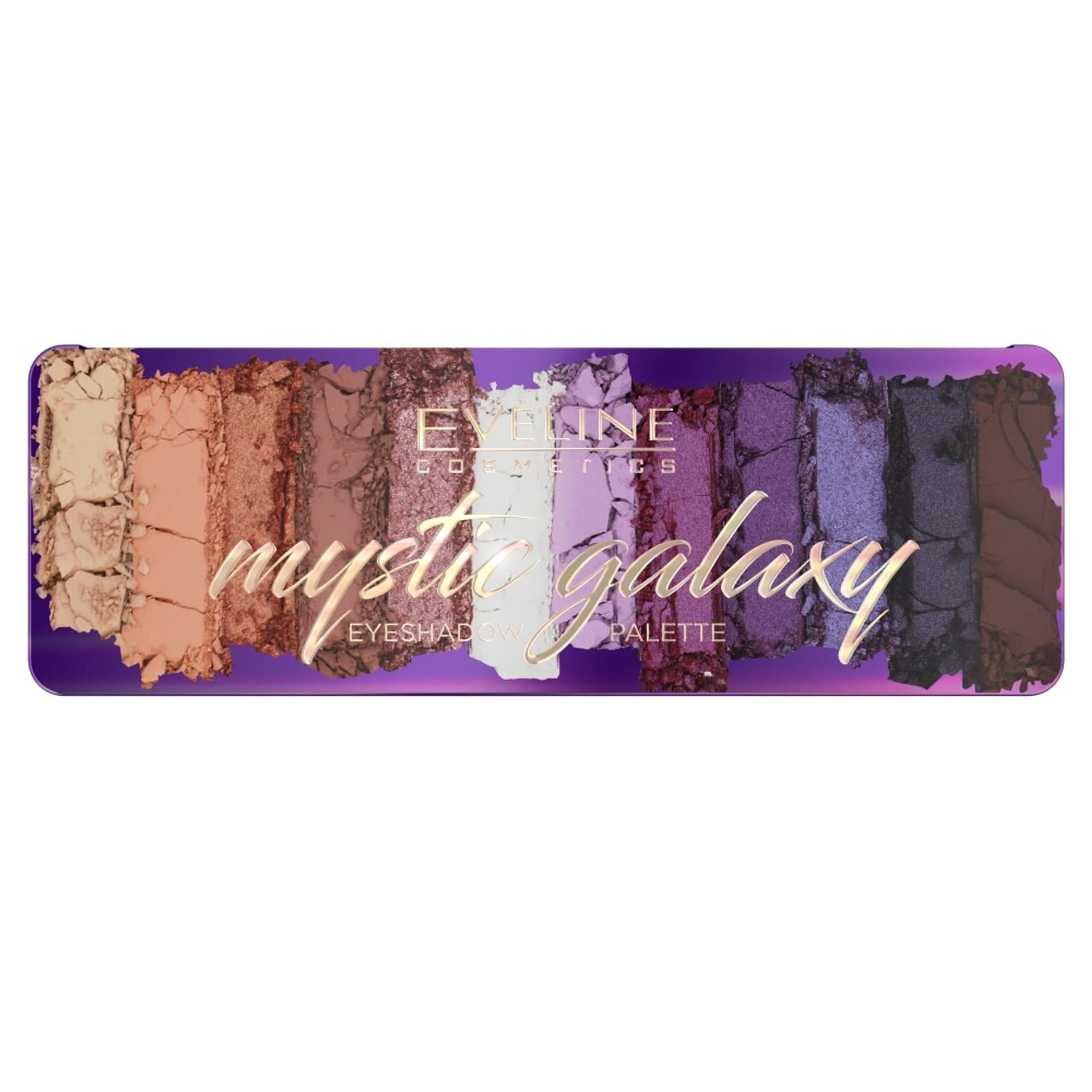 

Eveline Eyeshadow Professional Palette Zestaw cieni do powiek Mystic Galaxy (12) 1szt, 12) 1sz