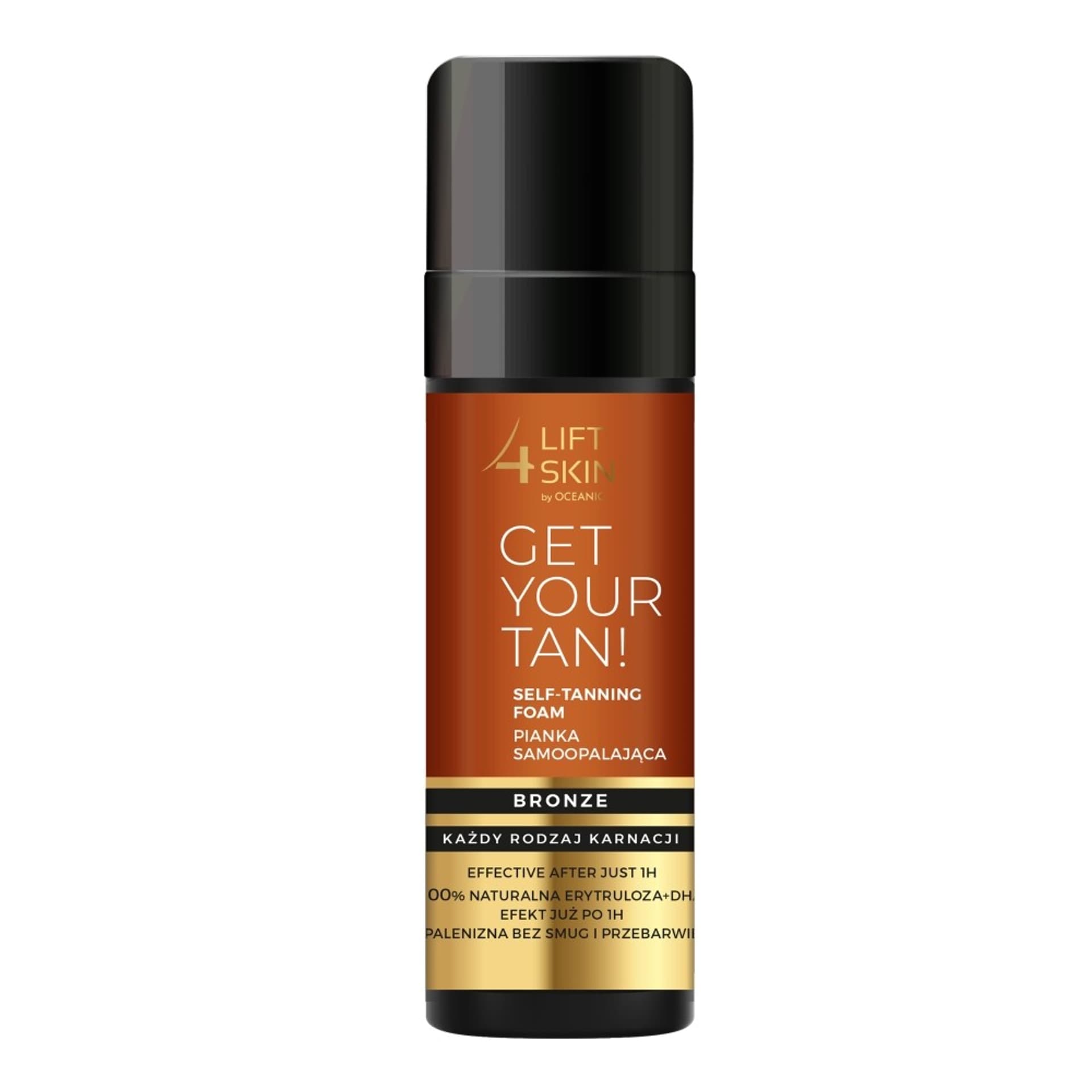 

Lift 4 Skin Get Your Tan Pianka Samoopalająca - każdy rodzaj karnacji 150ml