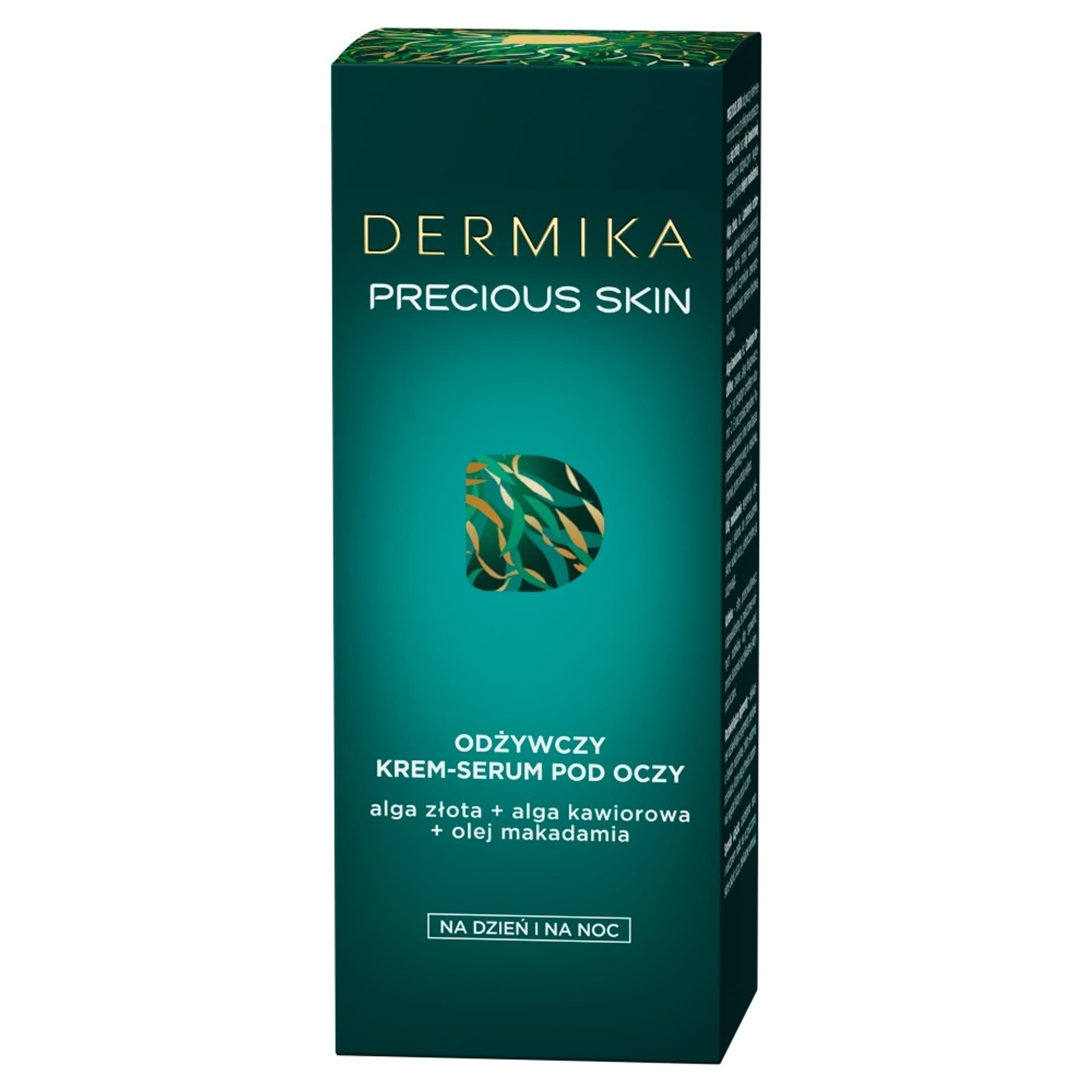 

Dermika Precious Skin Odżywczy Krem-serum pod oczy na dzień i noc 15ml