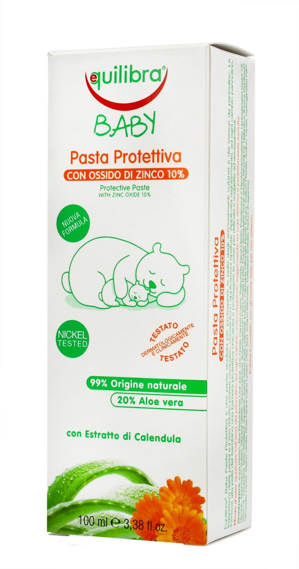 

Equilibra Baby Pasta ochronna do zębów dla dzieci 0m+ z tlenkiem cynku (10%) 100ml