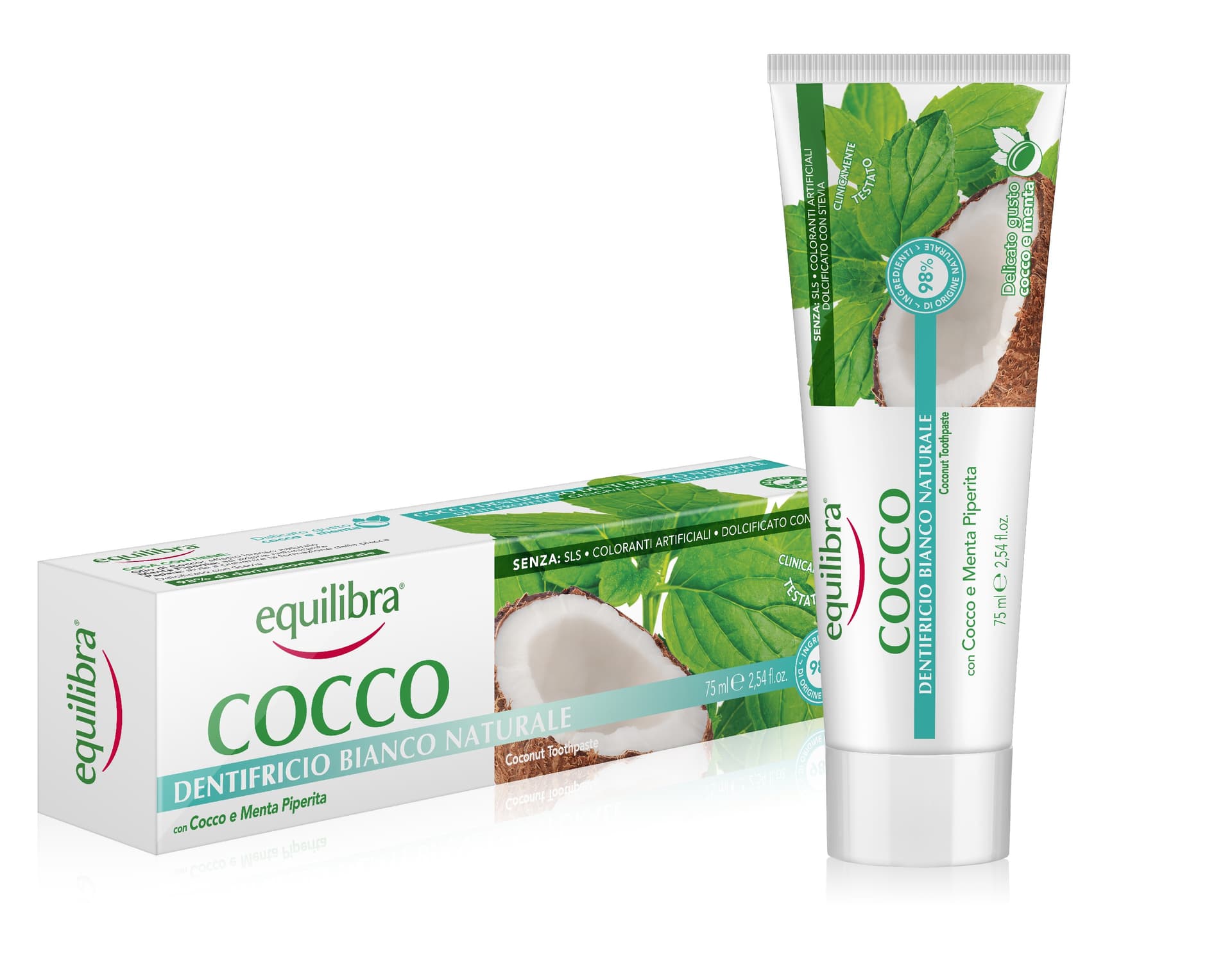 

Equilibra Pasta do Zębów Kokosowa Naturalna 75 ml