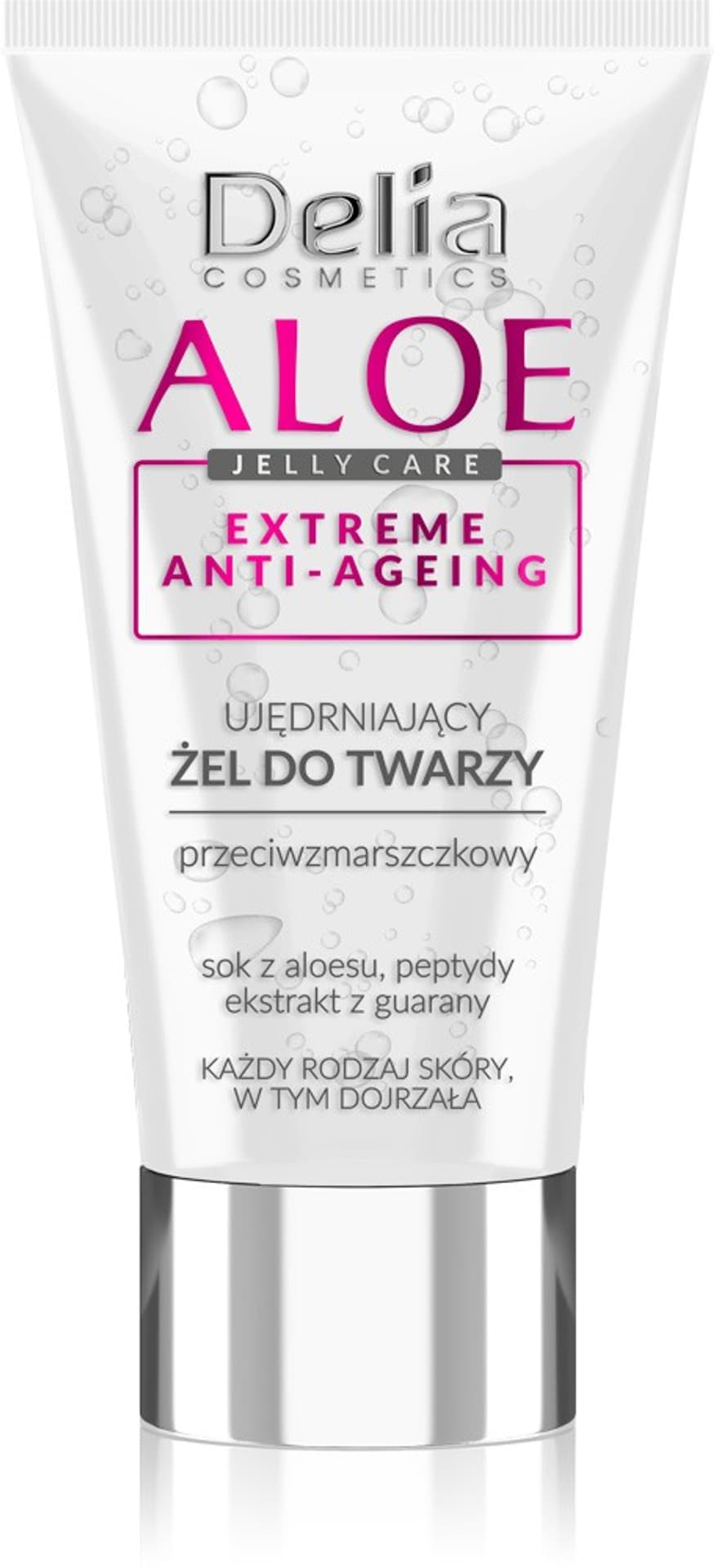 

Delia Cosmetics Aloe Jelly Care Ujędrniający żel do twarzy 50ml