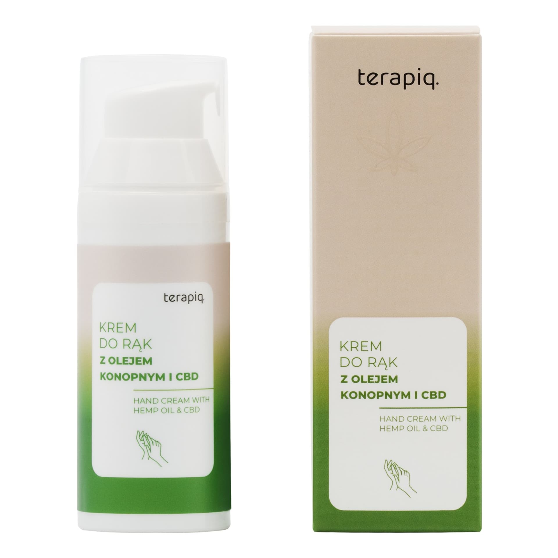 

Terapiq CBD Krem do rąk z olejem konopnym i CBD 50ml