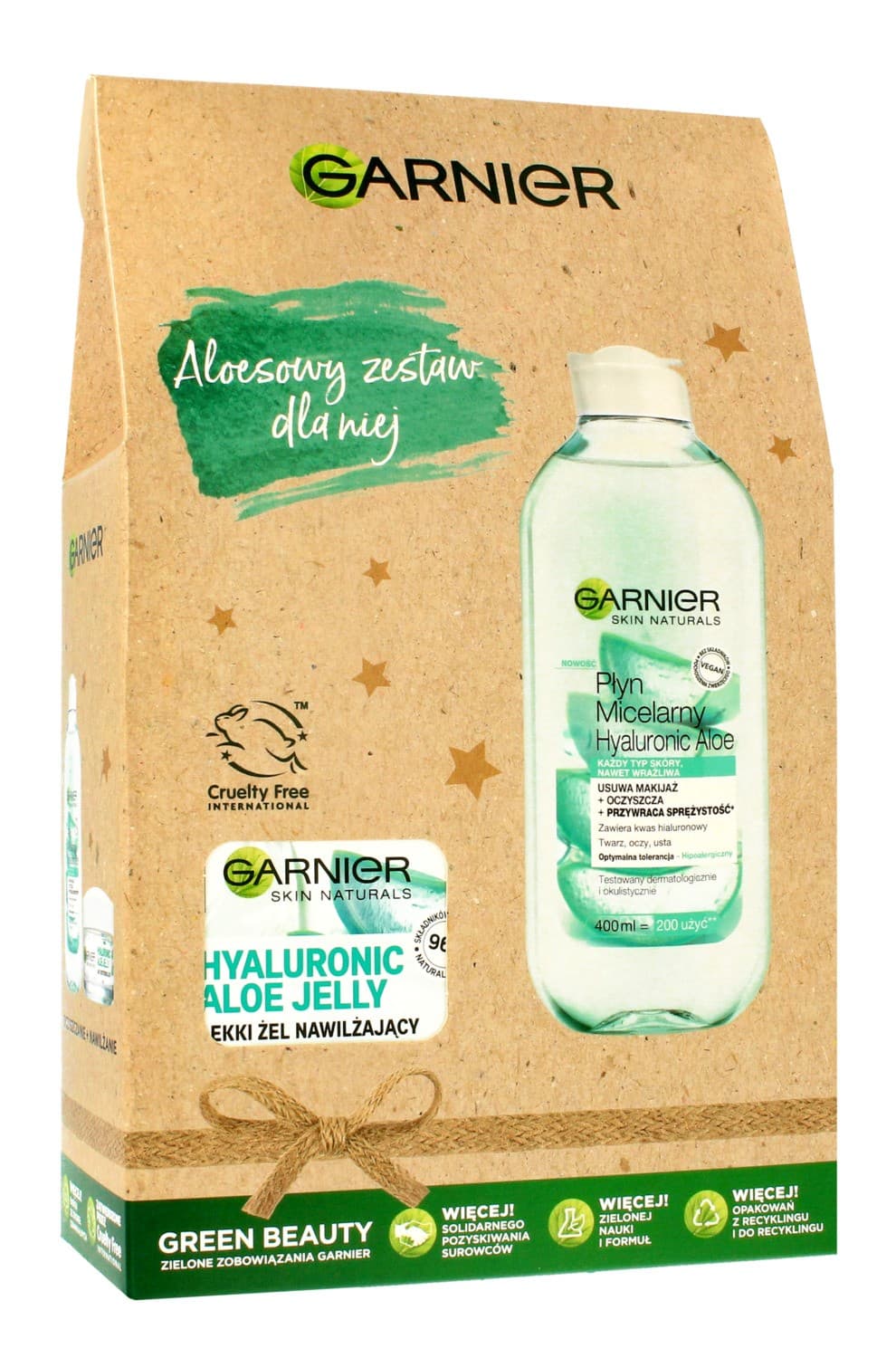 

Garnier Skin Naturals Zestaw Aloe Płyn Micelarny+ Lekki Żel Nawilżający