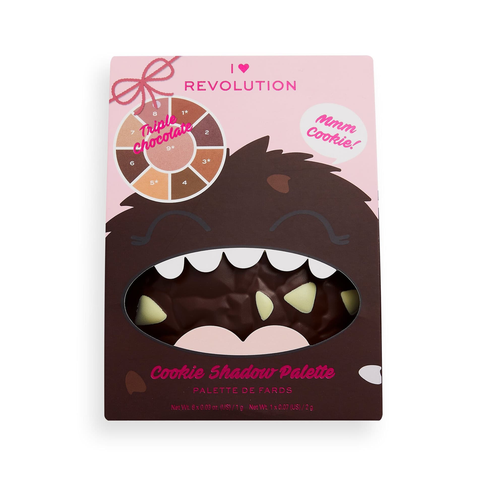 

I Heart Revolution Cookie Palette Paleta cieni do powiek Chocolate (9) 1op.
