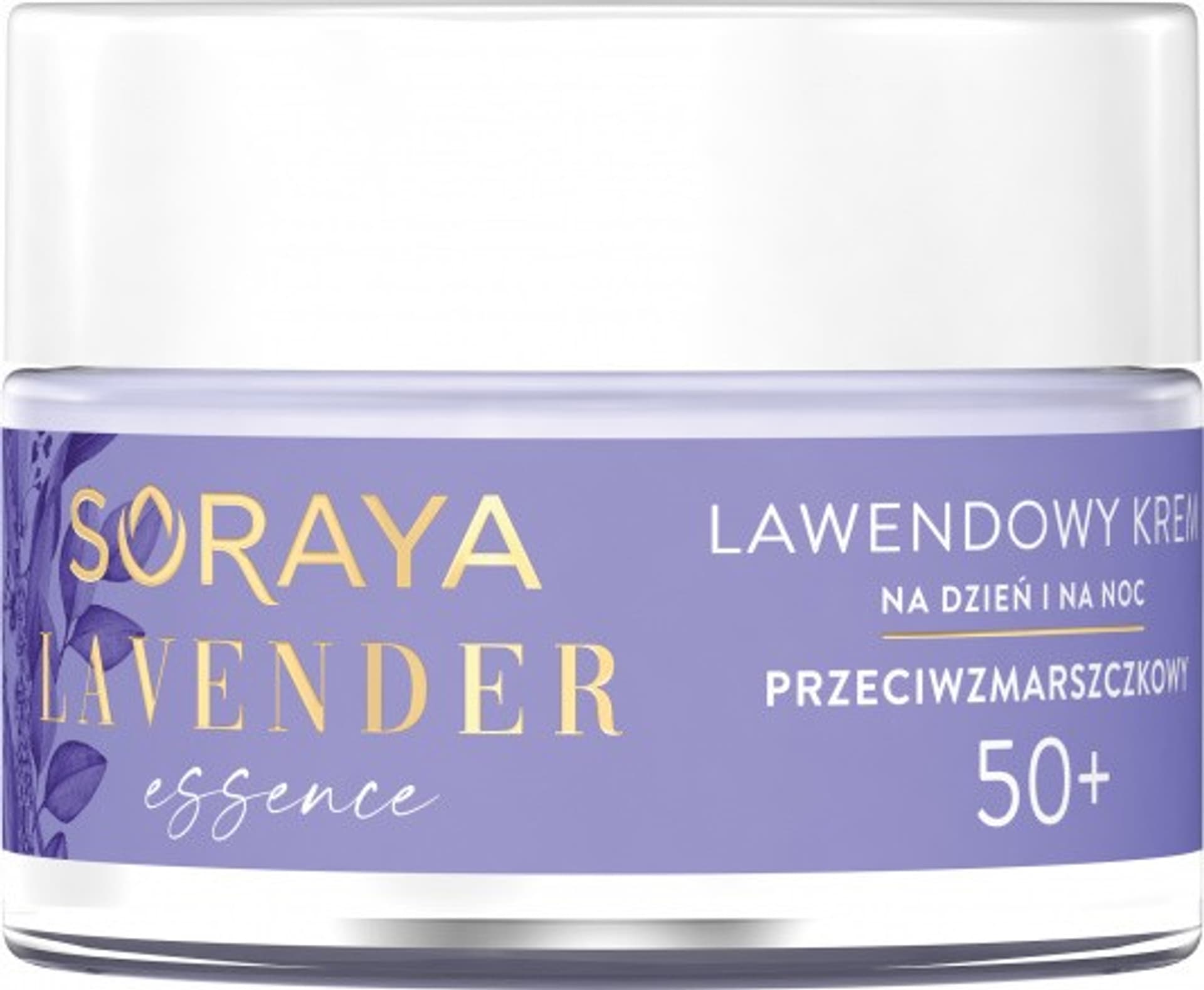 

Soraya Lavender Essence 50+ Lawendowy Krem przeciwzmarszczkowy na dzień i noc 50ml