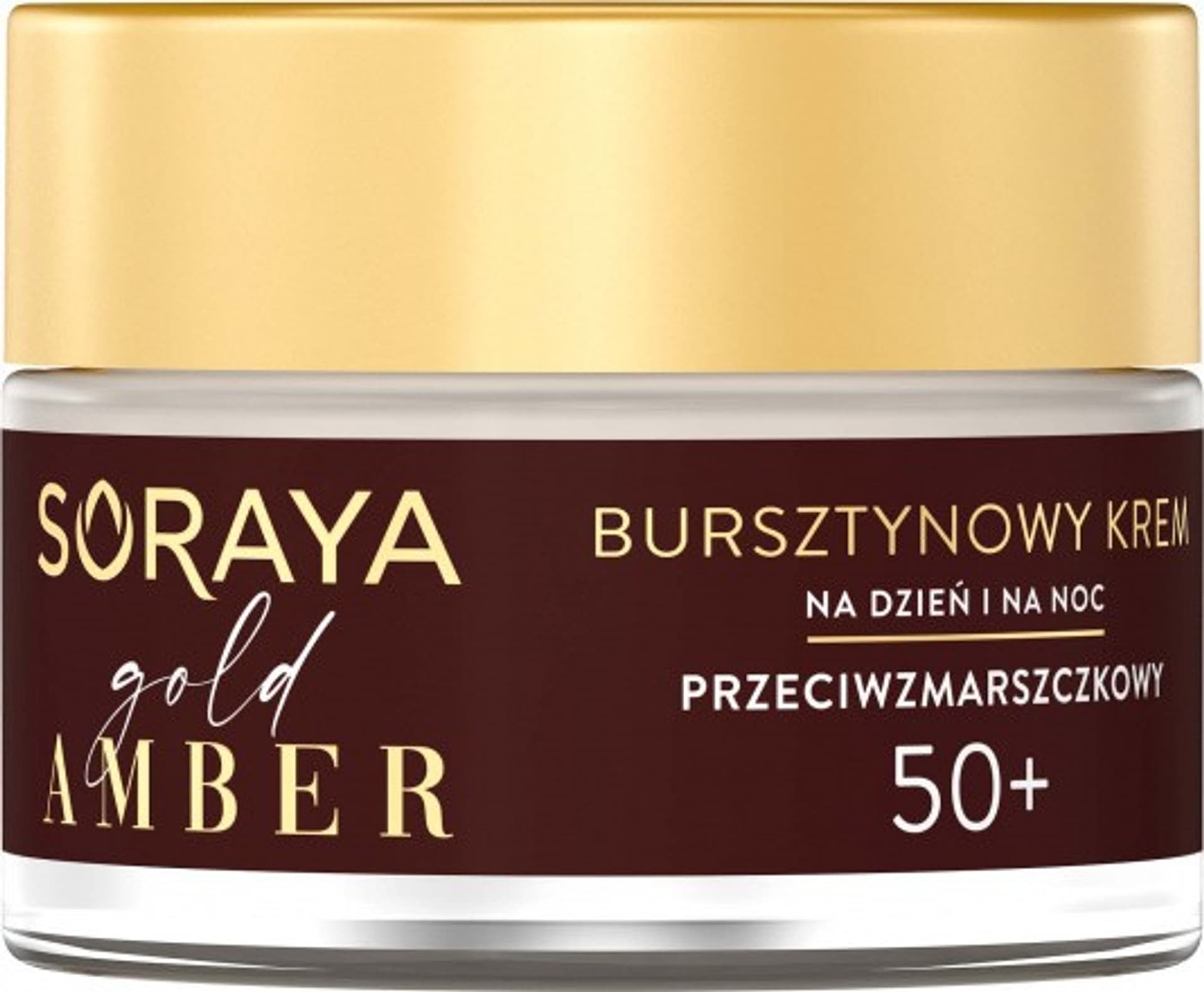 

Soraya Gold Amber 50+ Bursztynowy Krem przeciwzmarszczkowy na dzień i noc 50ml