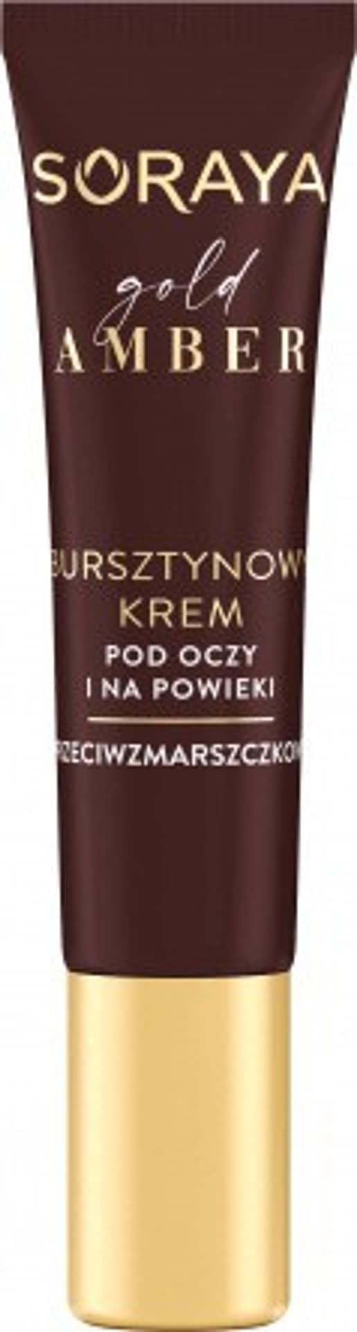 

Soraya Gold Amber Bursztynowy Krem pod oczy i na powieki - przeciwzmarszczkowy 15ml
