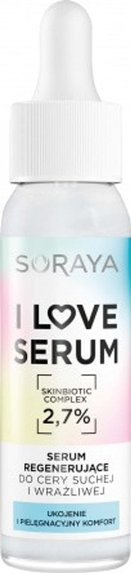 

Soraya I Love Serum- regenerujące do cery suchej i wrażliwej 30ml