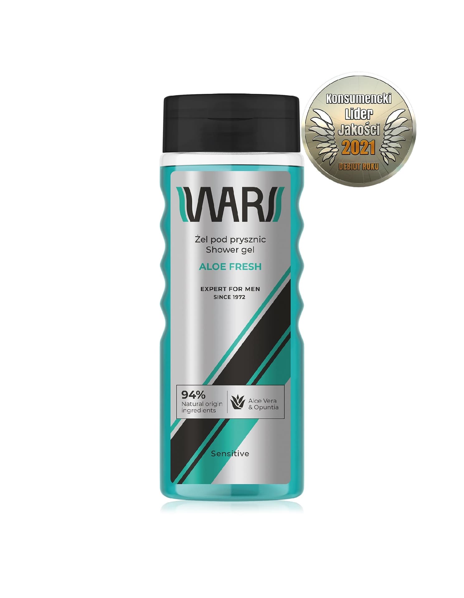 

Wars Expert for Men Żel pod prysznic orzeźwiający Aloe Fresh - Aloe Vera & Opuncja 300ml