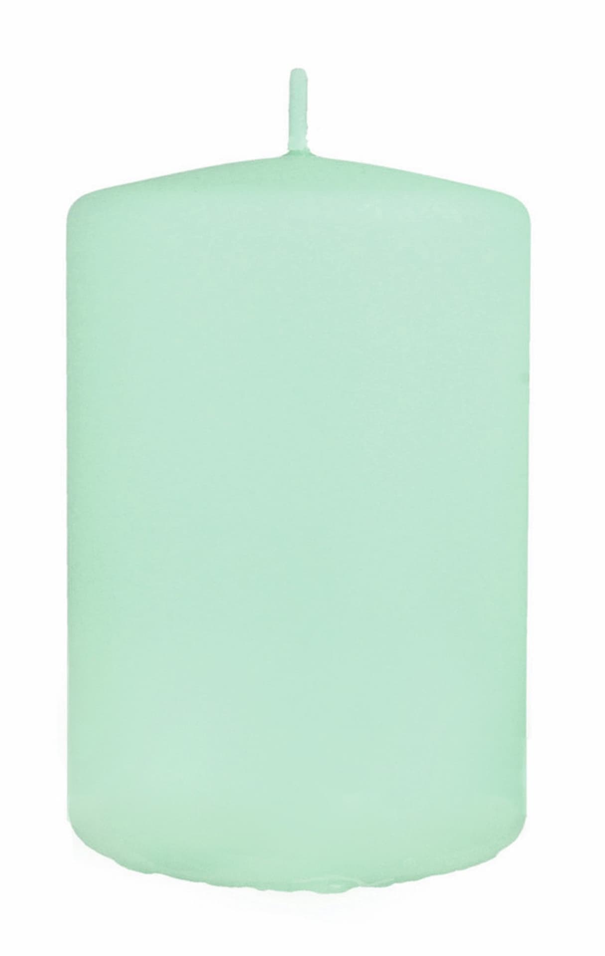 

ARTMAN Świeca ozdobna Classic - walec mały (średnica 7cm) miętowy 1szt, Średnica 7cm) miętowy 1sz