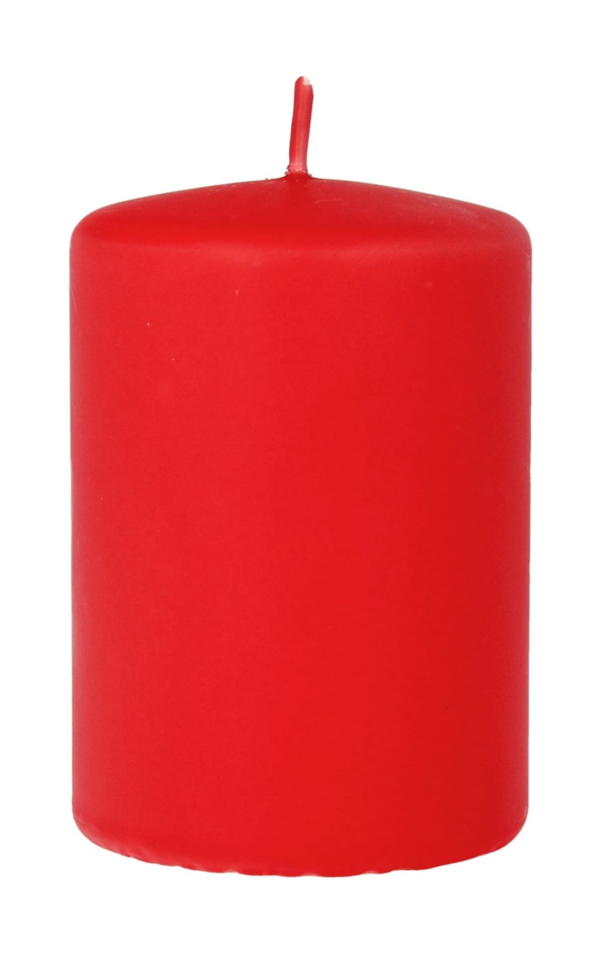 

ARTMAN Świeca ozdobna Classic - walec mały (średnica 7cm) czerwony 1szt, Średnica 7cm) czerwony 1sz