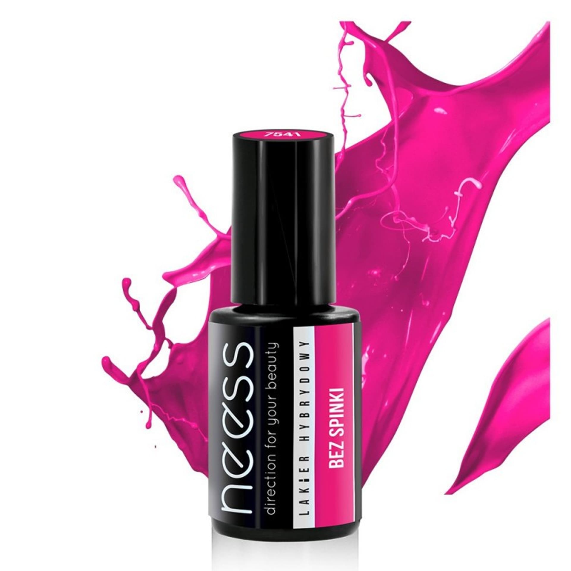 

NEESS Lakier hybrydowy kauczukowy 7541 Bez sPINKI 4ml