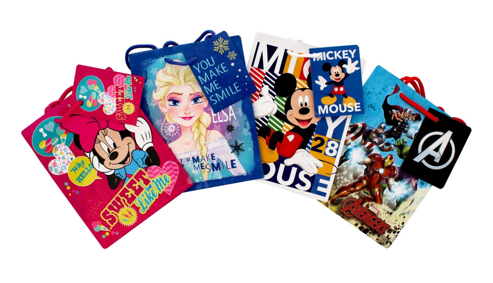 

Torebka prezentowa Disney - rozmiar "S" 1szt - mix wzorów