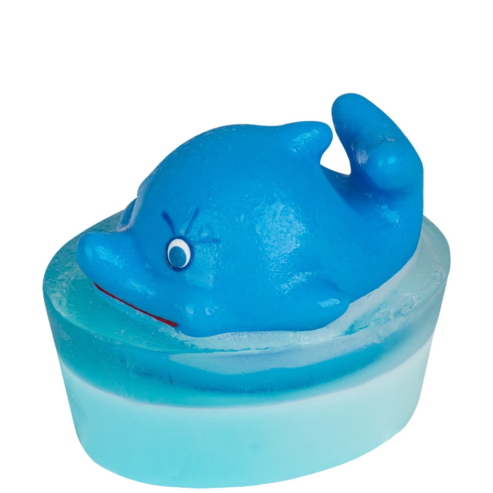 

Organique Mydło glicerynowe z zabawką Delfin - niebieskie 80g