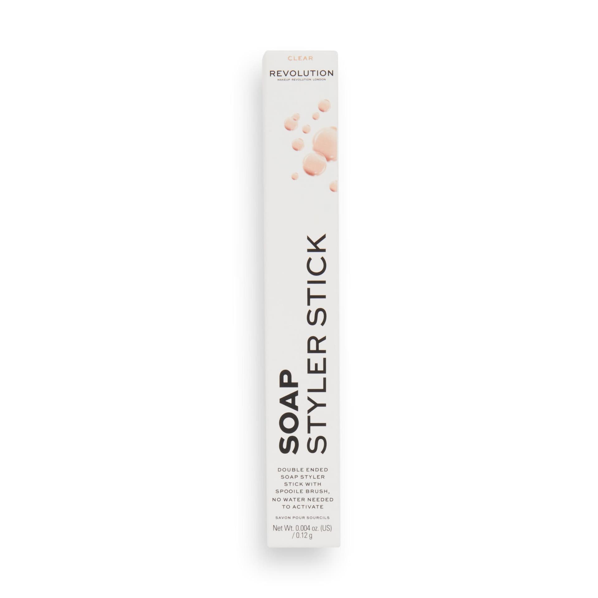 

Makeup Revolution Soap Styler Stick Dwustronny Sztyft do modelowania brwi 1szt