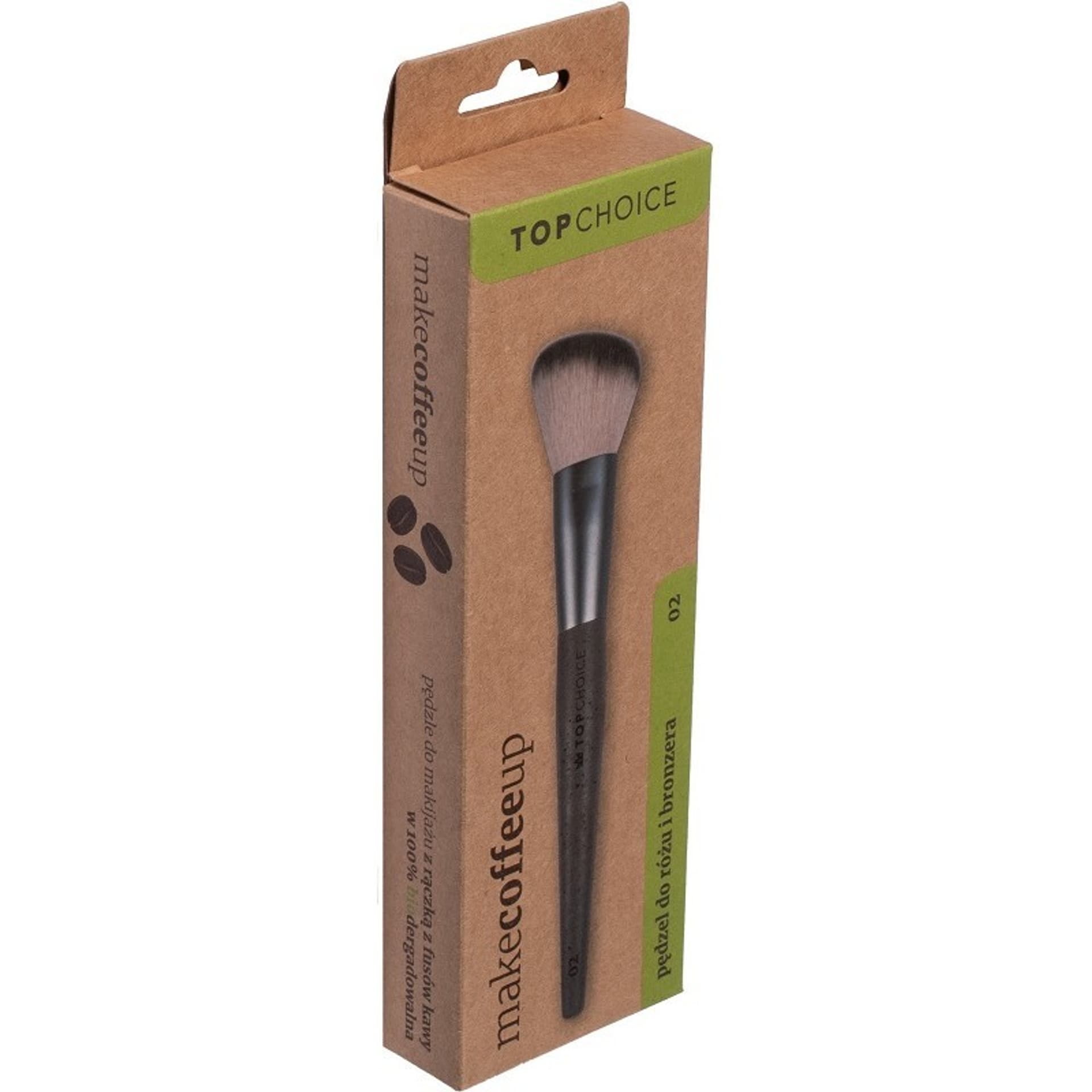 

Top Choice Pędzel do różu 02 "MAKE COFFEE UP" (39355) 1szt, 39355) 1sz