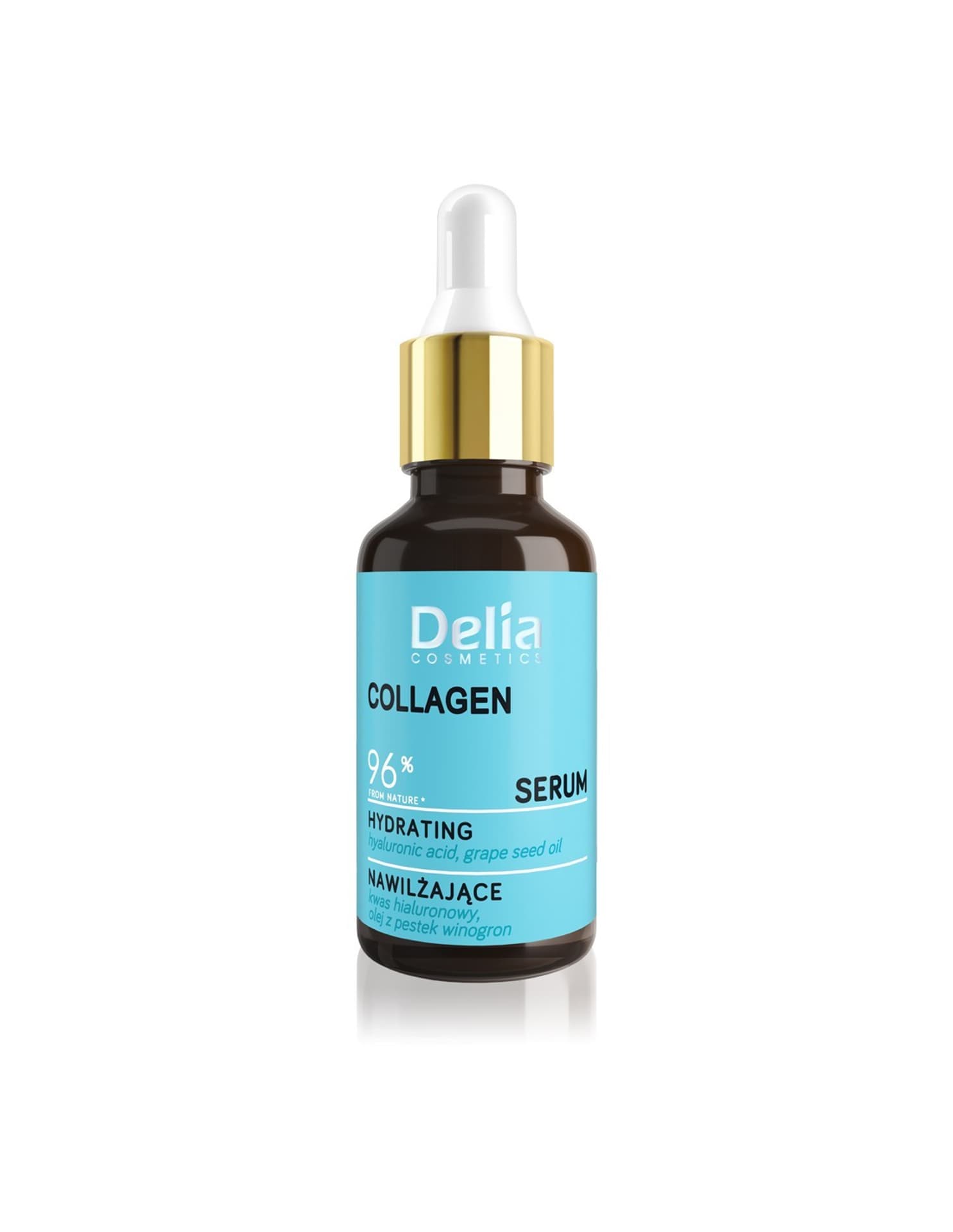 

Delia Cosmetics KOLAGEN Serum nawilżające do twarzy,szyi i dekoltu na dzień i noc 30ml